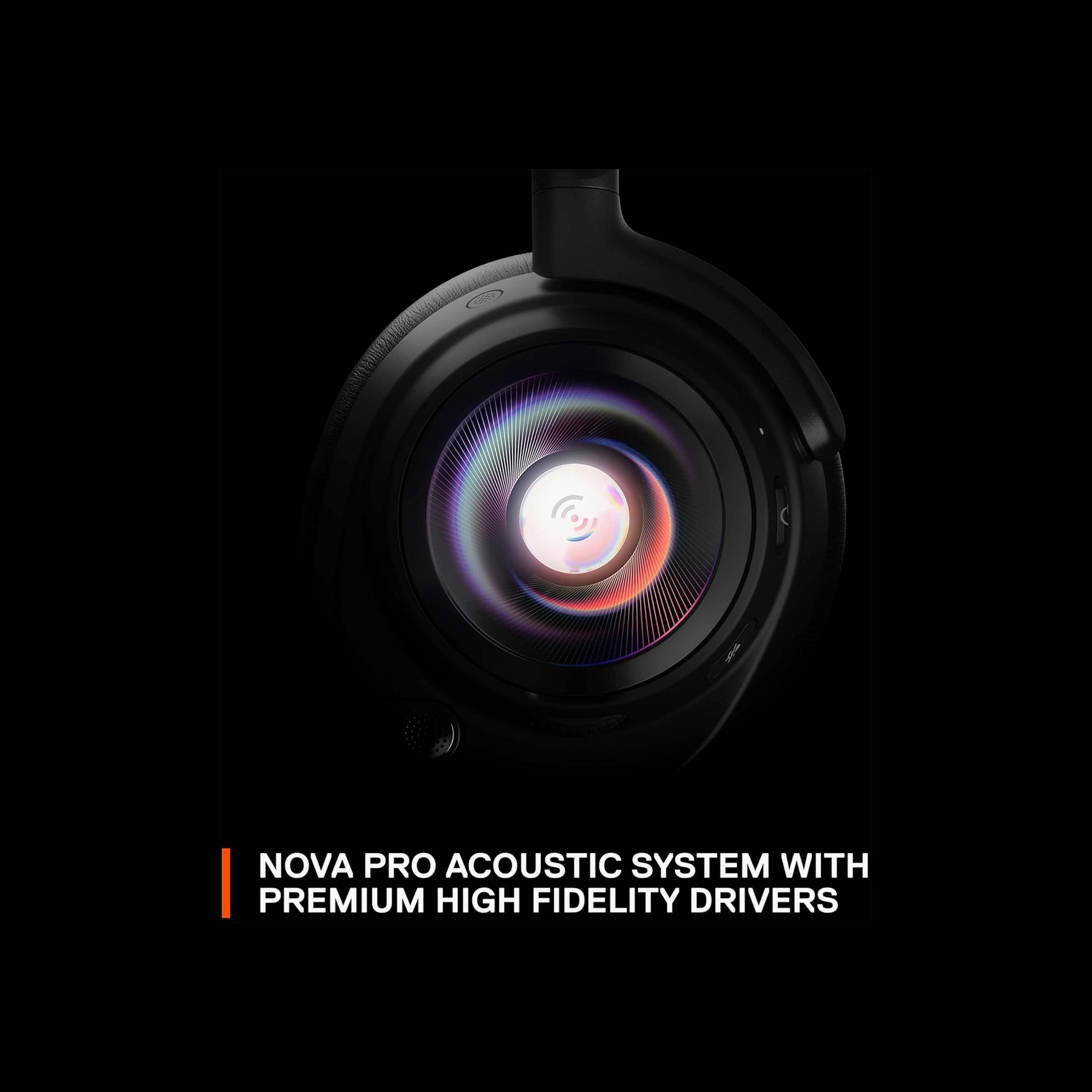 سماعات Steelseries 61520 Arctis Nova Pro Wireless Gaming باللون الأسود-electronics-gamesandconsoles-image-2