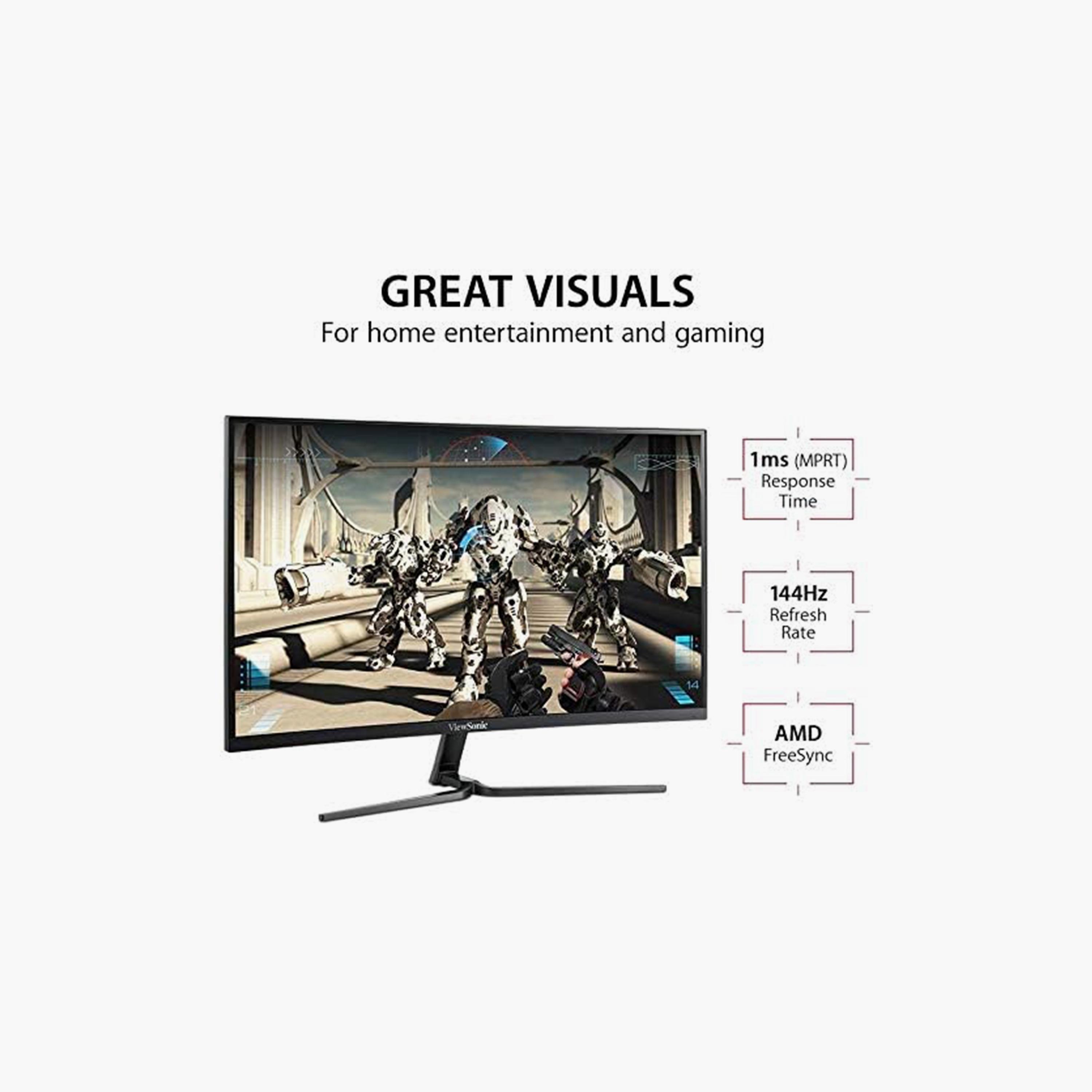 Viewsonic VX2458-C-MHD Full HD Curved Gaming Monitor 24inch-electronics-accessories-computeraccesories-image-4