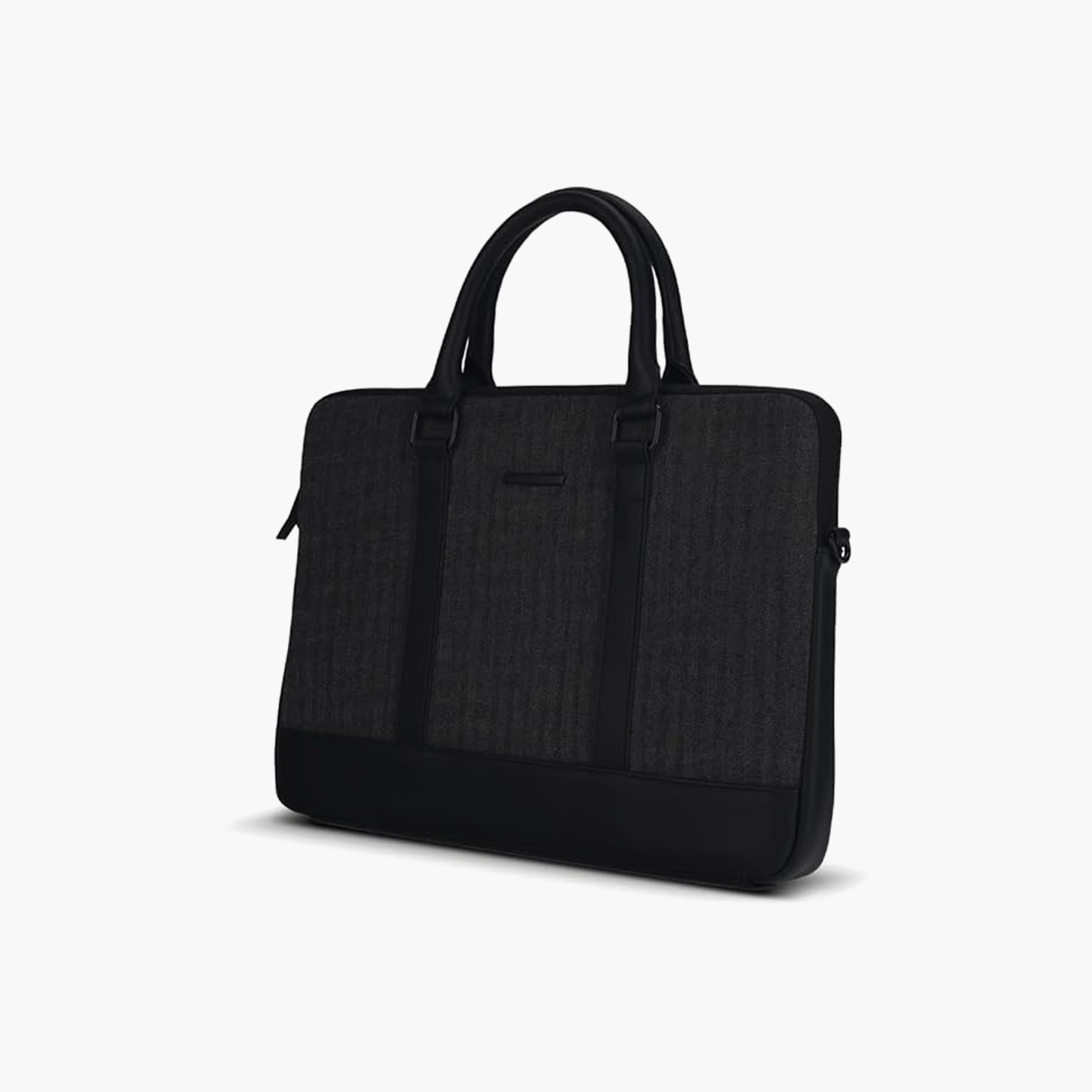 Hyphen Ladies Laptop Bag HBG-XIVL1484 Black and Gray-electronics-accessories-computeraccesories-image-2