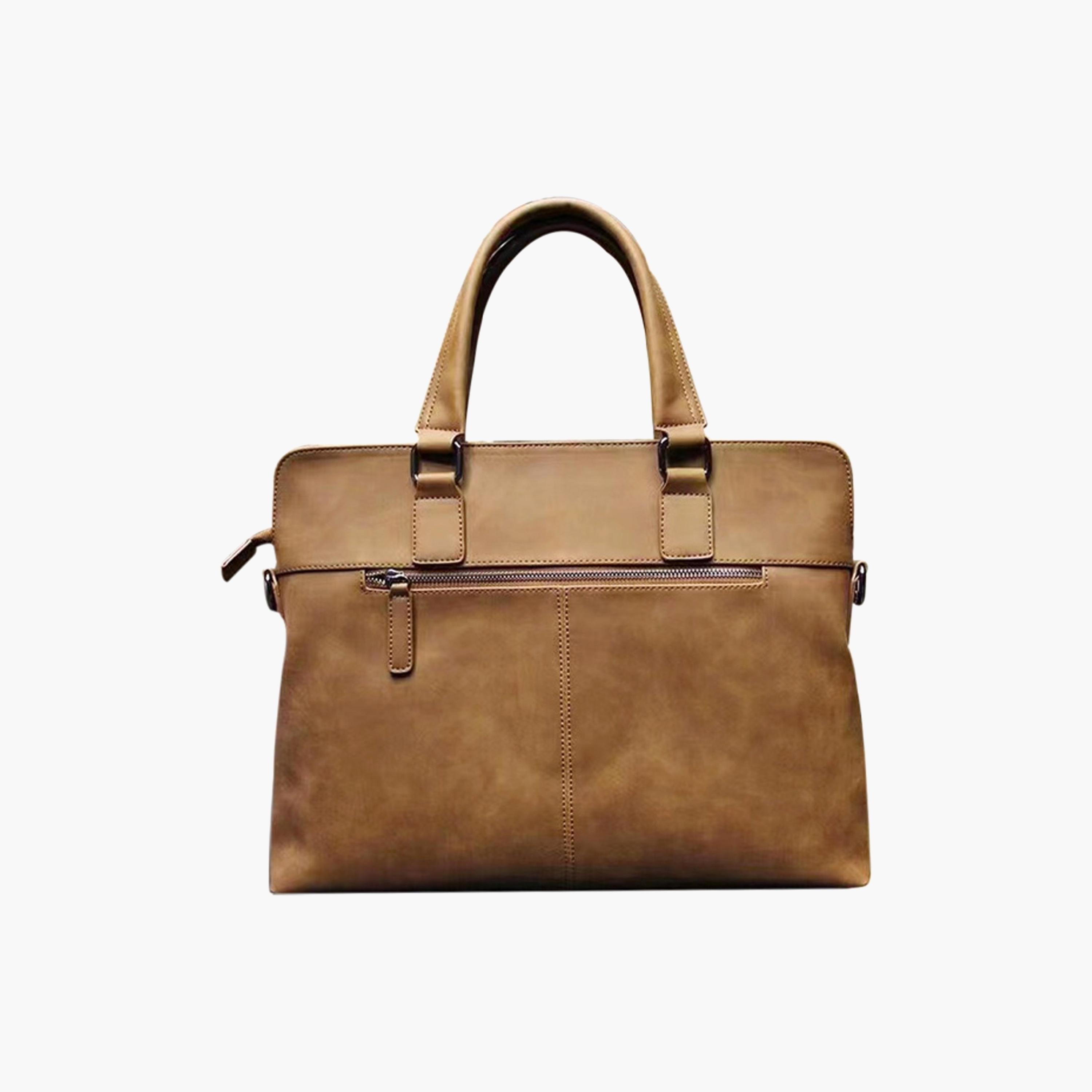 Trands Leather Laptop Bag Brown 14inch-electronics-accessories-computeraccesories-image-1