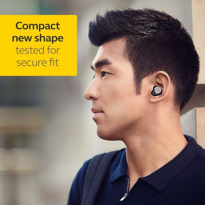 سماعات أذن لاسلكية لإلغاء الضوضاء داخل الأذن Jabra Elite 85T مع ميكروفون أسود-electronics-headphonesandearphones-image-4