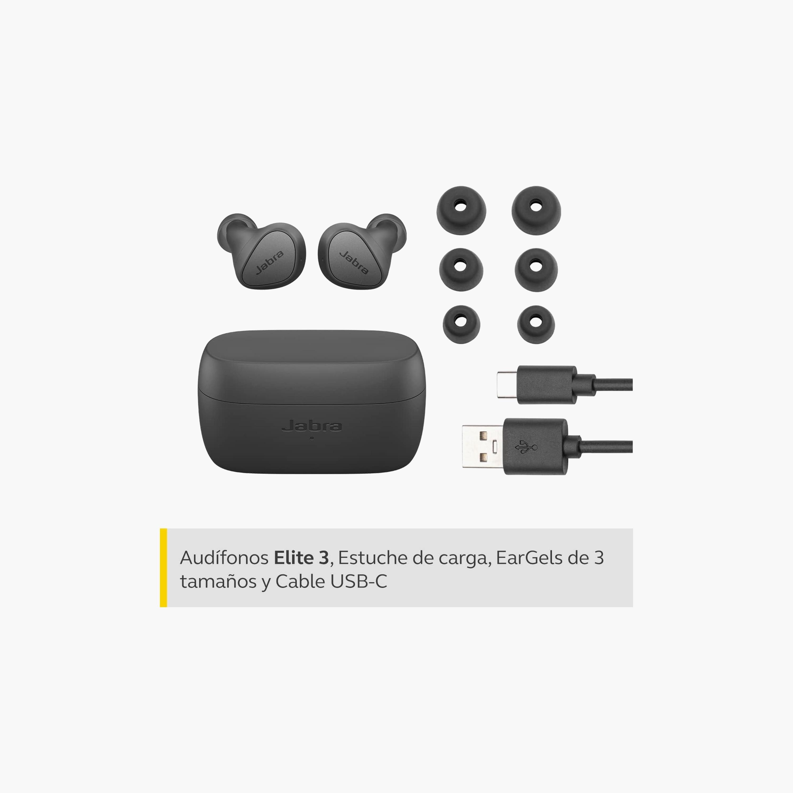 Jabra True Wireless Headphones Elite 3 Dark Gray-electronics-headphonesandearphones-image-2