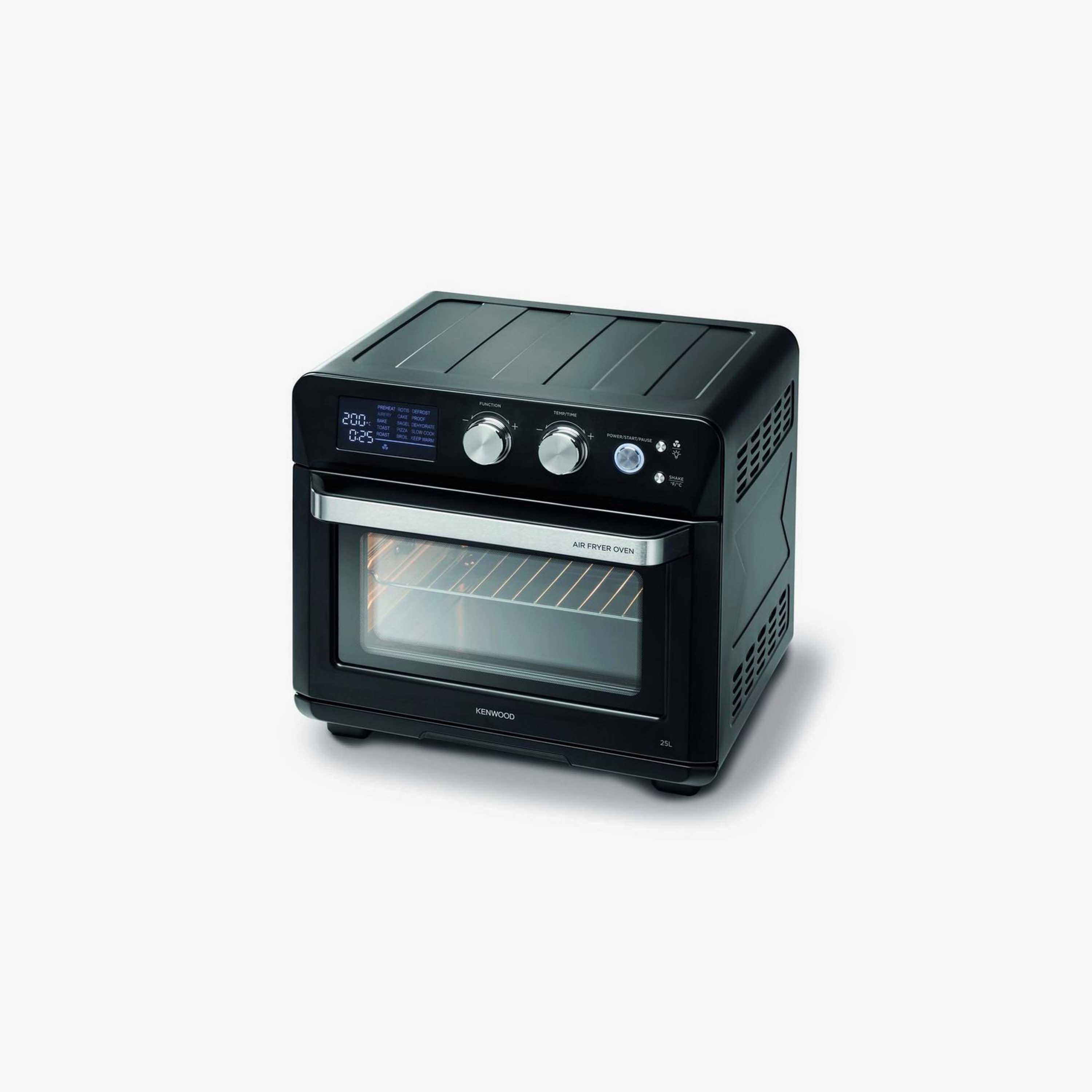 Kenwood Oven+Air Fryer 2in1 25L 1700W Stainless Steel Black | MOA25.600BK-household-appliances-kitchenappliances-foodprocessors-image-2