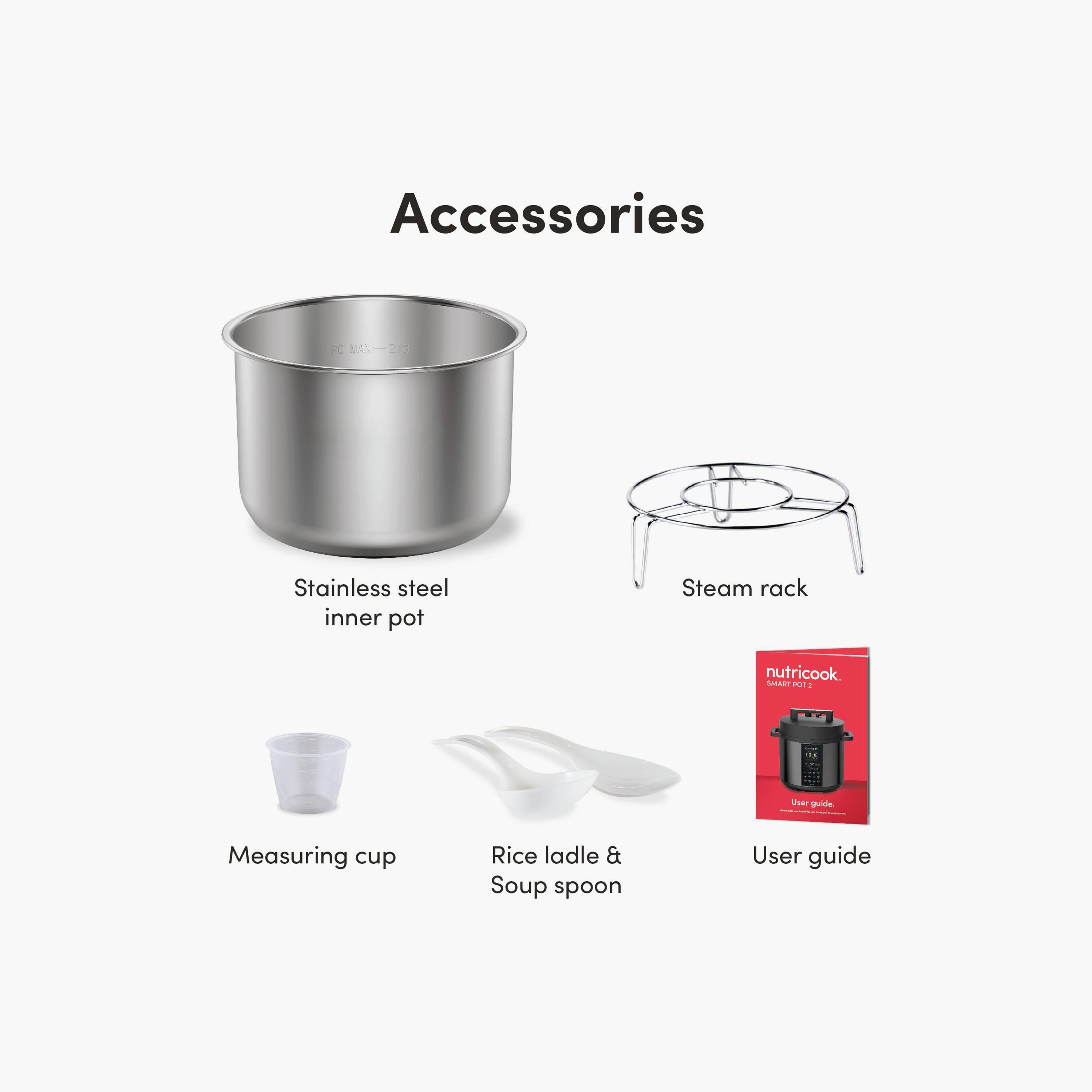 وعاء نوتريكوك الذكي 2 بسعة 6 لتر مع 12 برنامج ذكي | NC-SP204K-household-kitchen-cookware-cookwareandsets-image-3