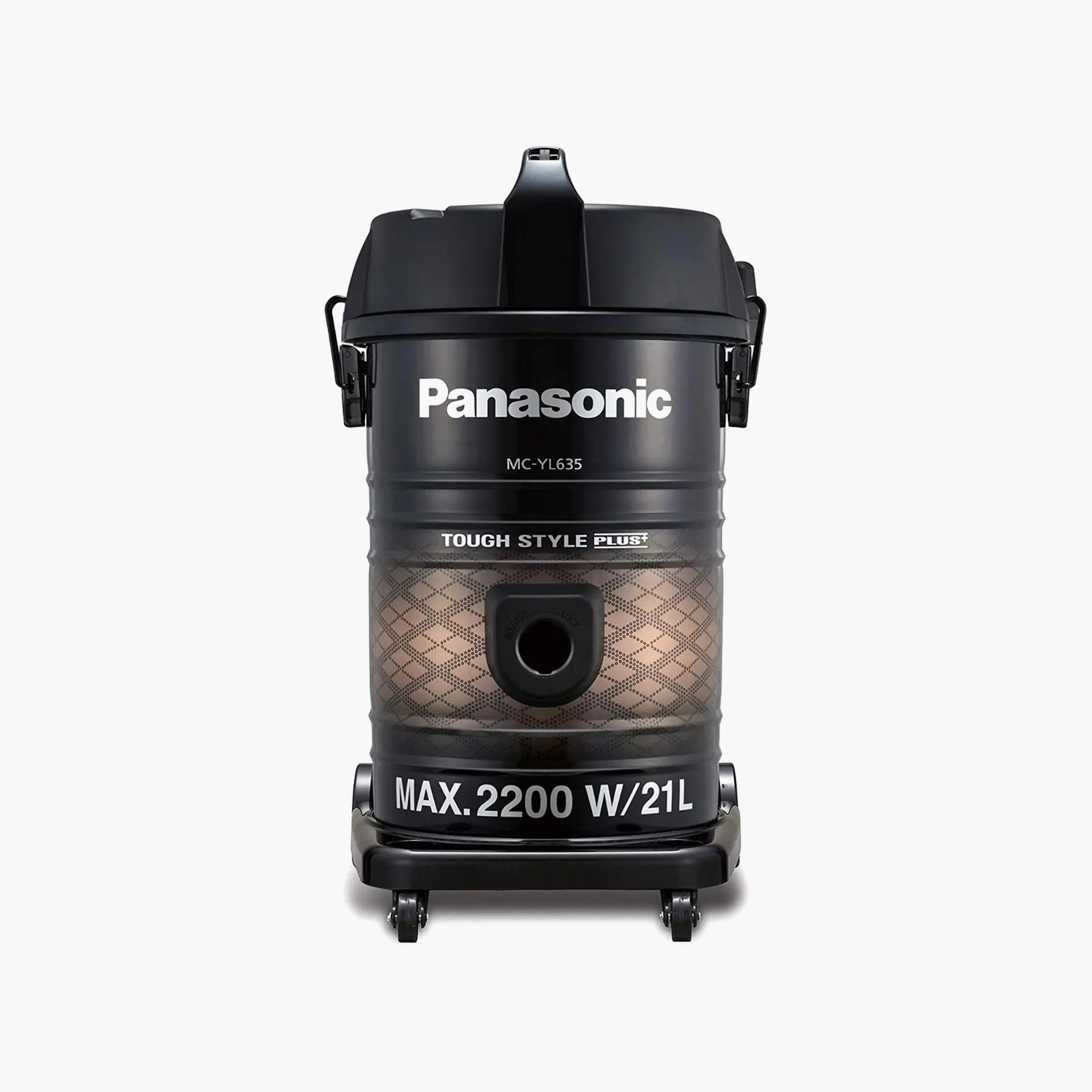 Panasonic 2200W Drum Type Vacuum Black | MCYL635-household-appliances-homeappliances-vacuumcleaners-image-1