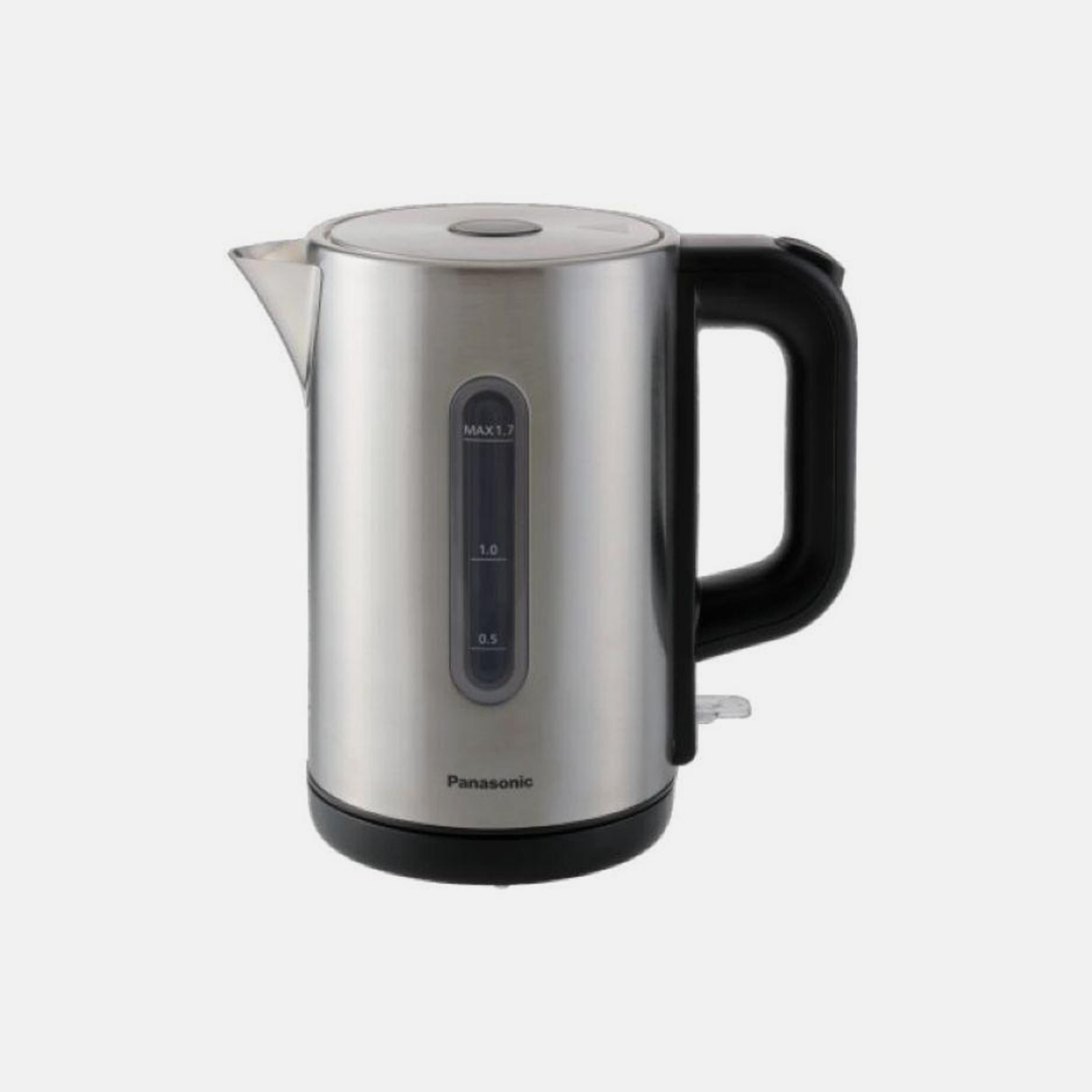 Panasonic Kettle 1.7 Liter Silver | NC-K301STB-household-appliances-kitchenappliances-electrickettles-image-1
