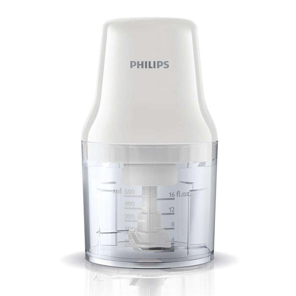 Philips Daily Collection Stainless Steel Chopper White | HR1393-household-appliances-kitchenappliances-foodprocessors-image-1