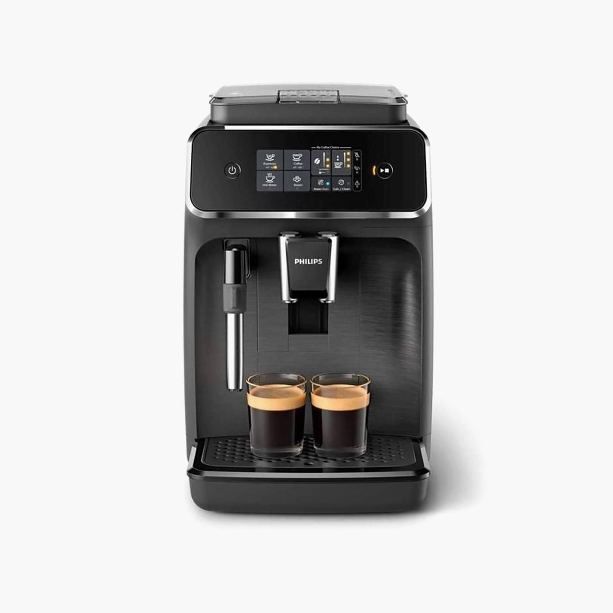 Philips Espresso Maker Black | EP2220/10-household-appliances-kitchenappliances-coffeemachines-image-2