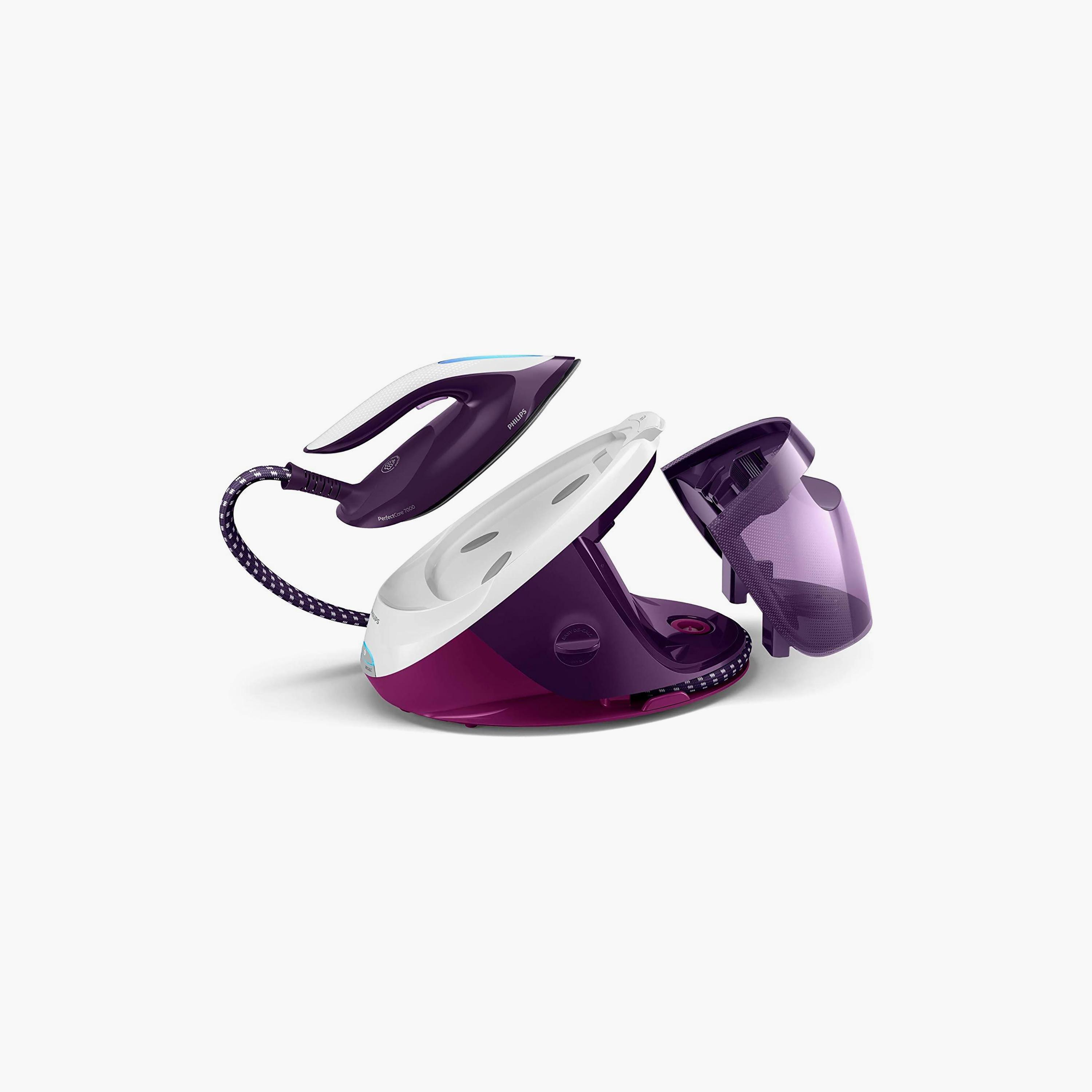 مولد بخار من فيليبس ذات بيرفيكت كير مع 7000 بلون أرجواني | PSG7028-household-appliances-homeappliances-ironandsteamers-image-2