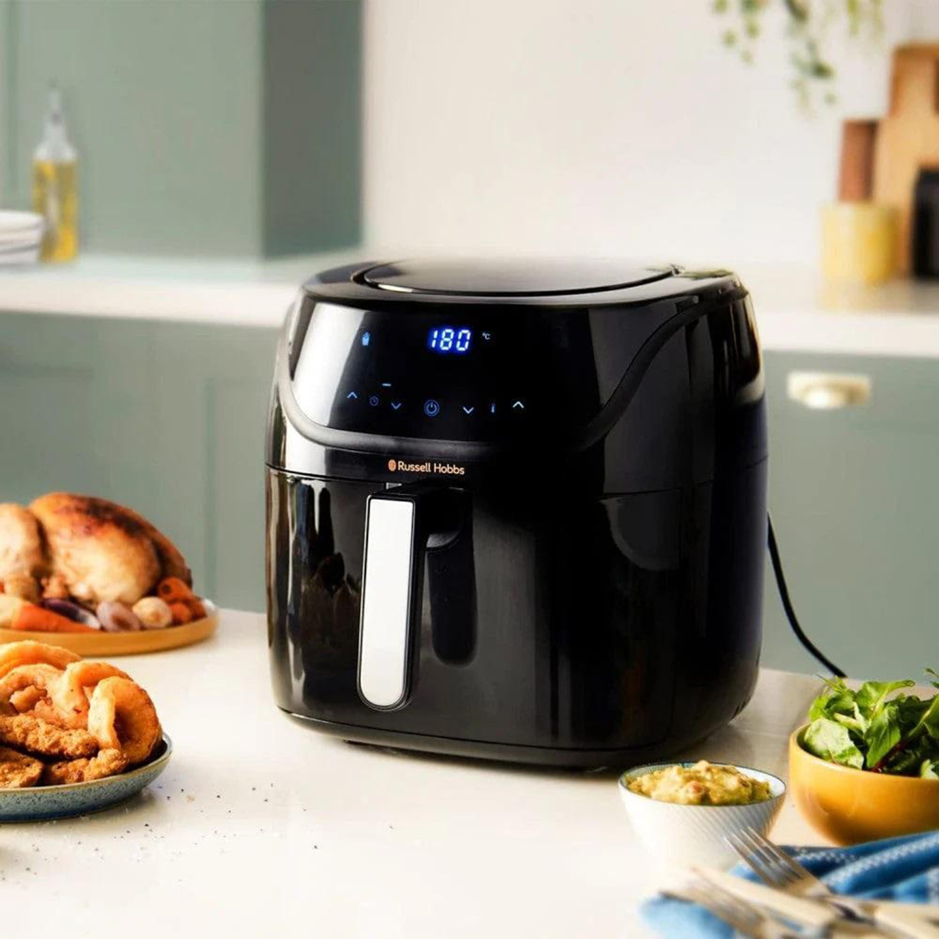 Russell Hobbs SatisFry 8 litres Extra Large Digital Air Fryer 27170-household-appliances-kitchenappliances-foodprocessors-image-2