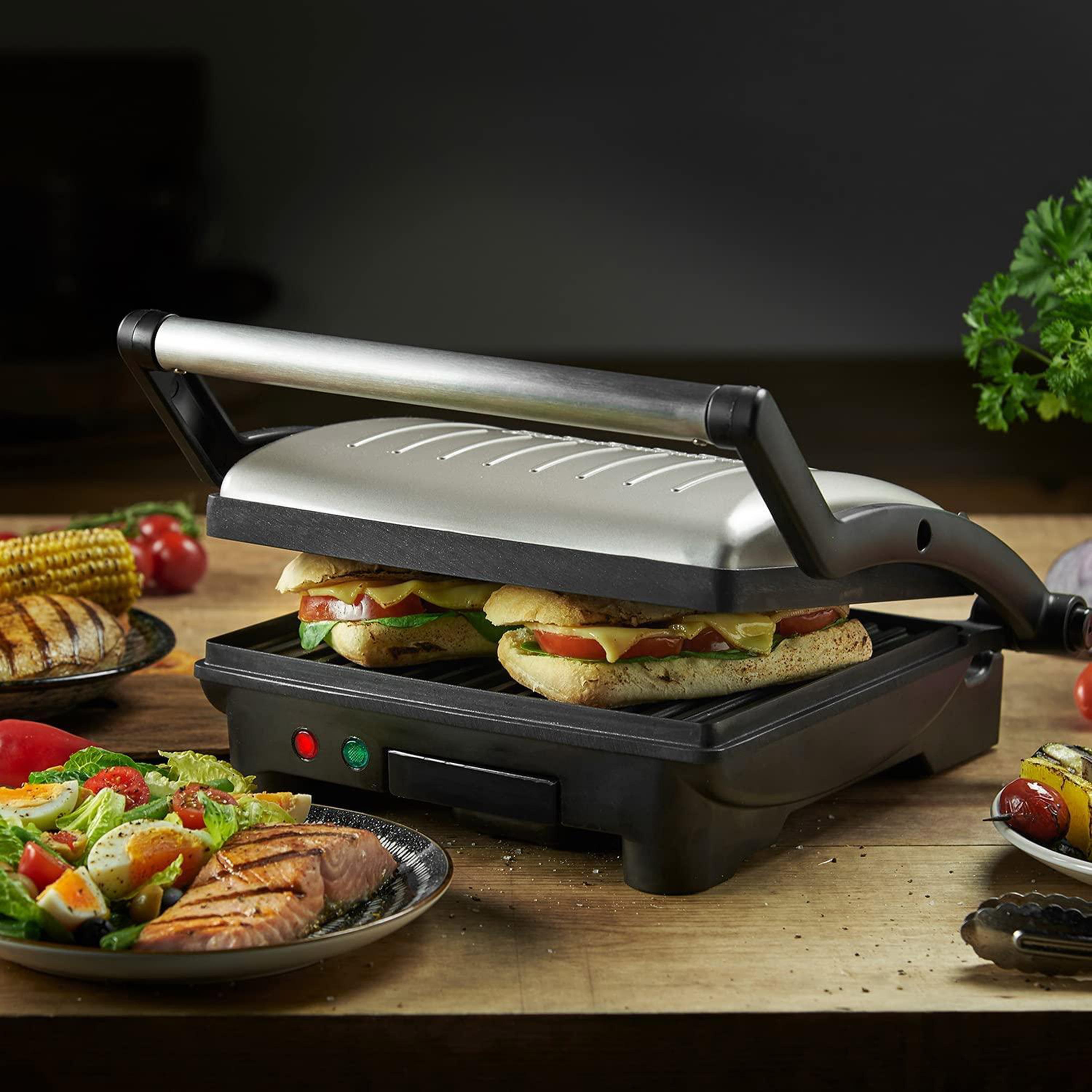 Panini contact outlet grill