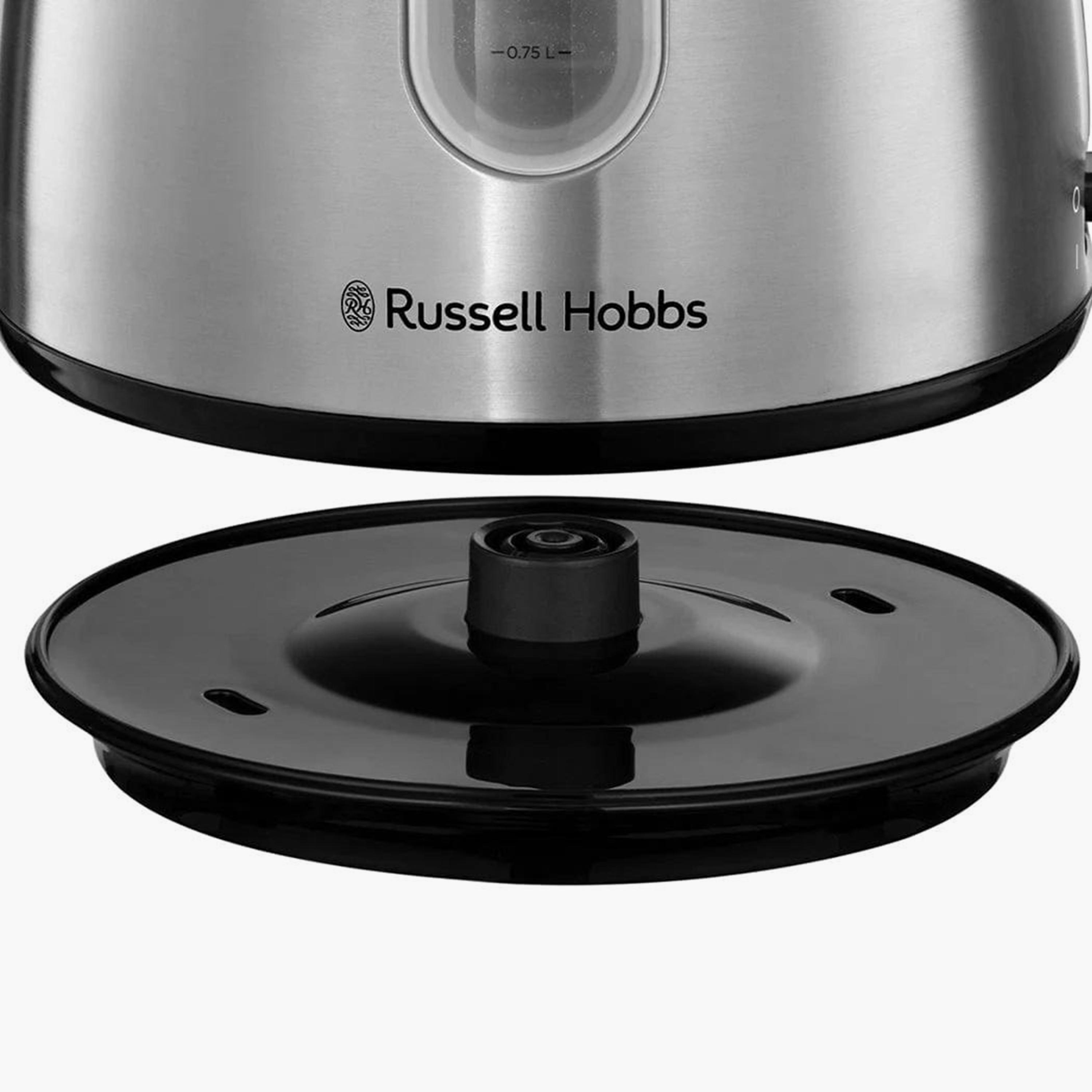 غلاية 1.5 لتر ستانلس ستيل مصقول 2200 وات من راسل هوبز ستايلفيا - 28130-household-appliances-kitchenappliances-electrickettles-image-3