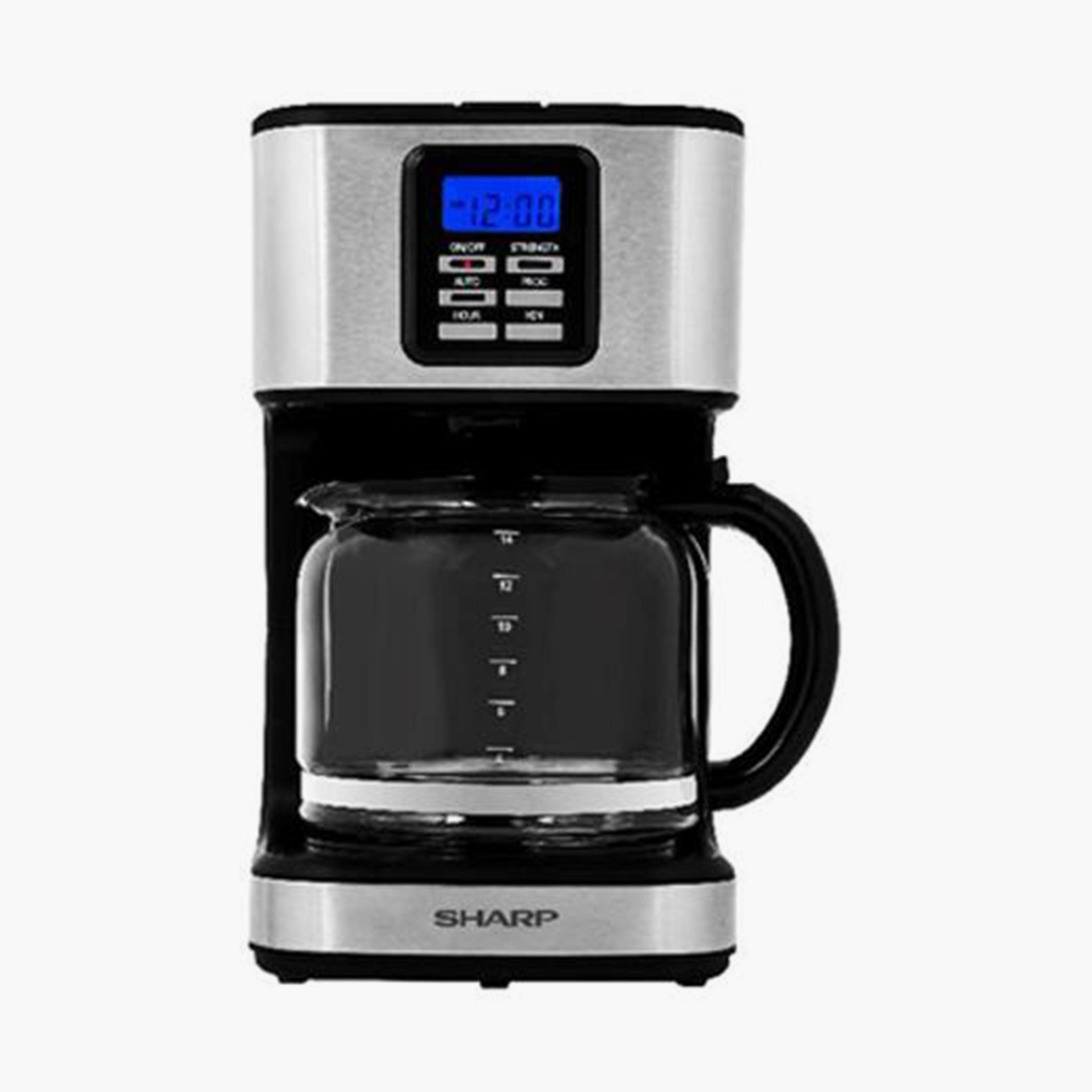 Sharp Coffee Maker 1.8 Liter Silver | HM-DX41-S3-household-appliances-kitchenappliances-coffeemachines-image-1