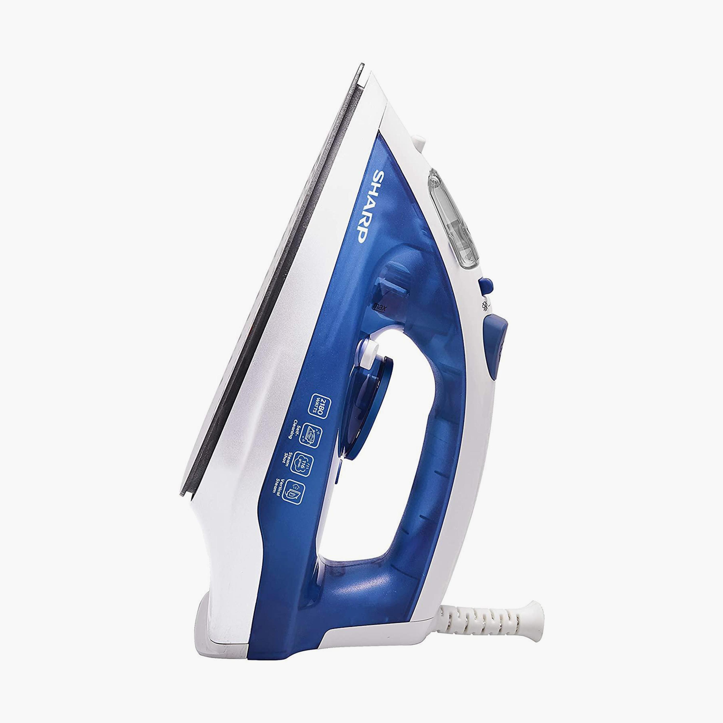 مكواة بخار عمودية من شارب بقدرة 2180 واط EI-SU11-B3 بلون أزرق۔أبيض | EI-SU11B3-household-appliances-homeappliances-ironandsteamers-image-2