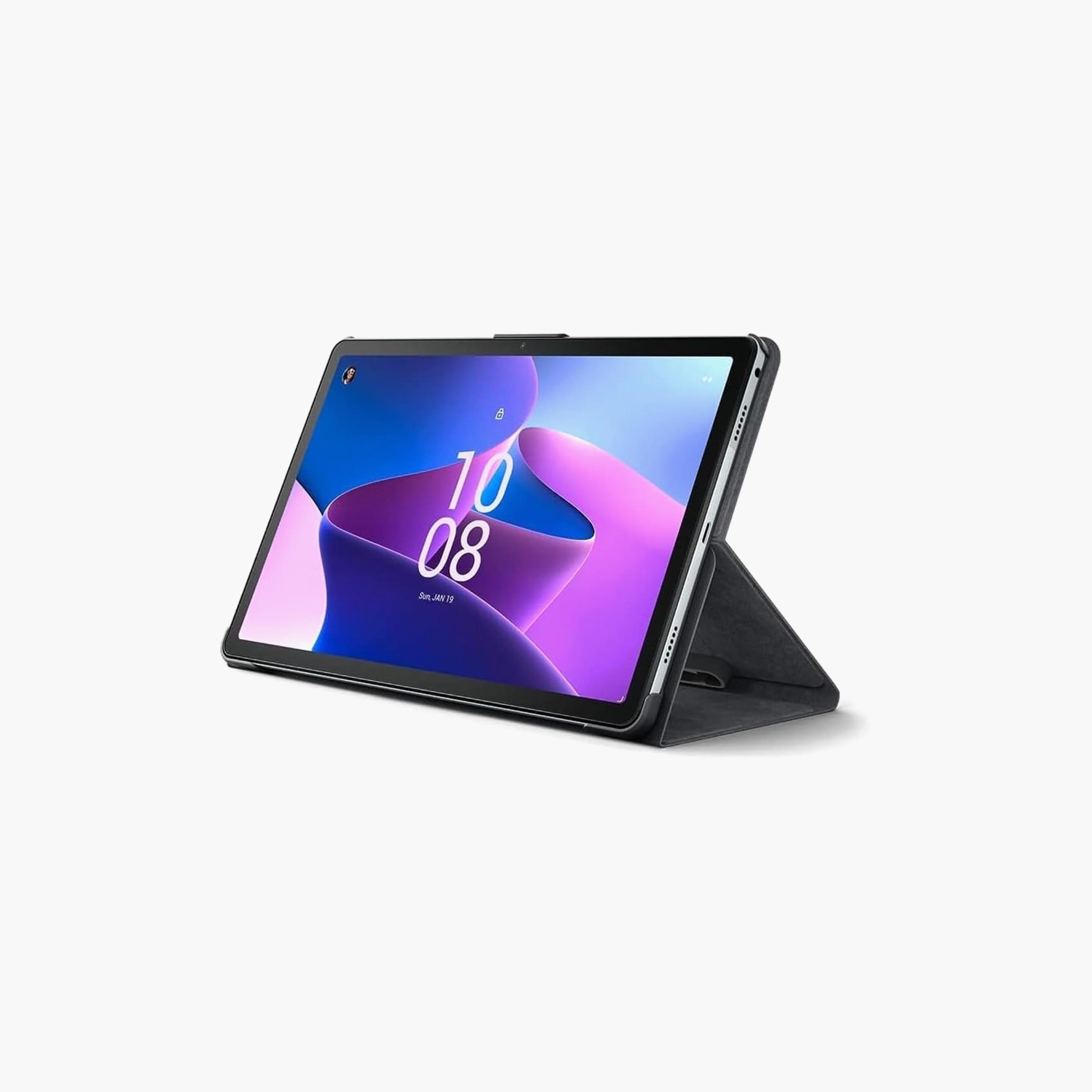 لينوفو M10 بلس الجيل 3 TB-128XU مع واي فاي + 4 جي و128 جيجابايت و4 جيجابايت ذو 10.1 بوصة بلون رمادي عاصف-electronics-tablets-image-1