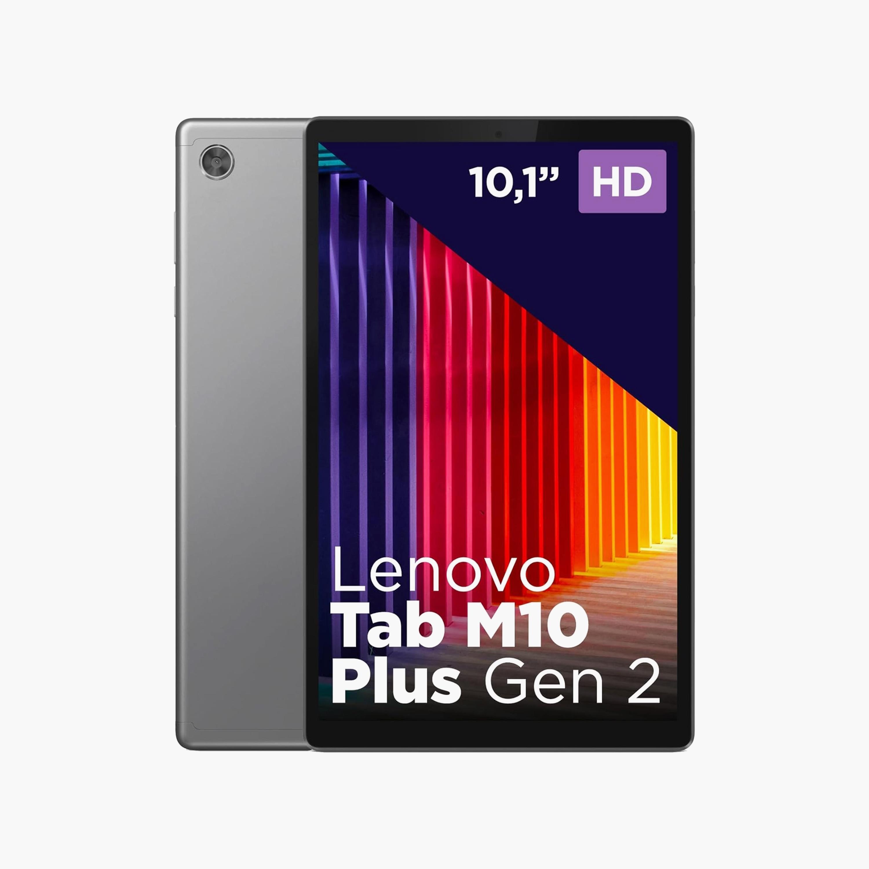 لينوفو تاب M10 TB-X306F تابلت مع واي فاي + 4 جي و32 جيجابايت و3 جيجابايت ذو 10.1 بوصة بلون رمادي-electronics-tablets-image-1