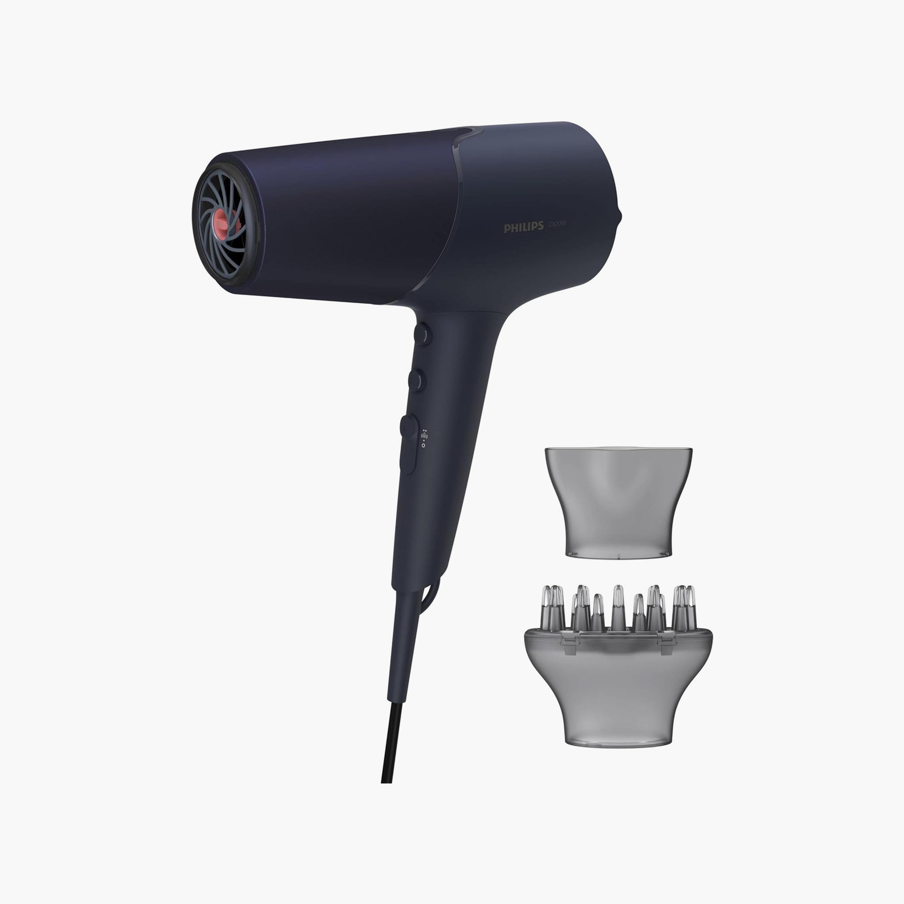 مجفف الشعر من فيليبس ذو سيريز 5000 باللون الأزرق الداكن - BHD510-beautyandpersonalcare-appliances-hairstylingtools-hairdryers-image-1