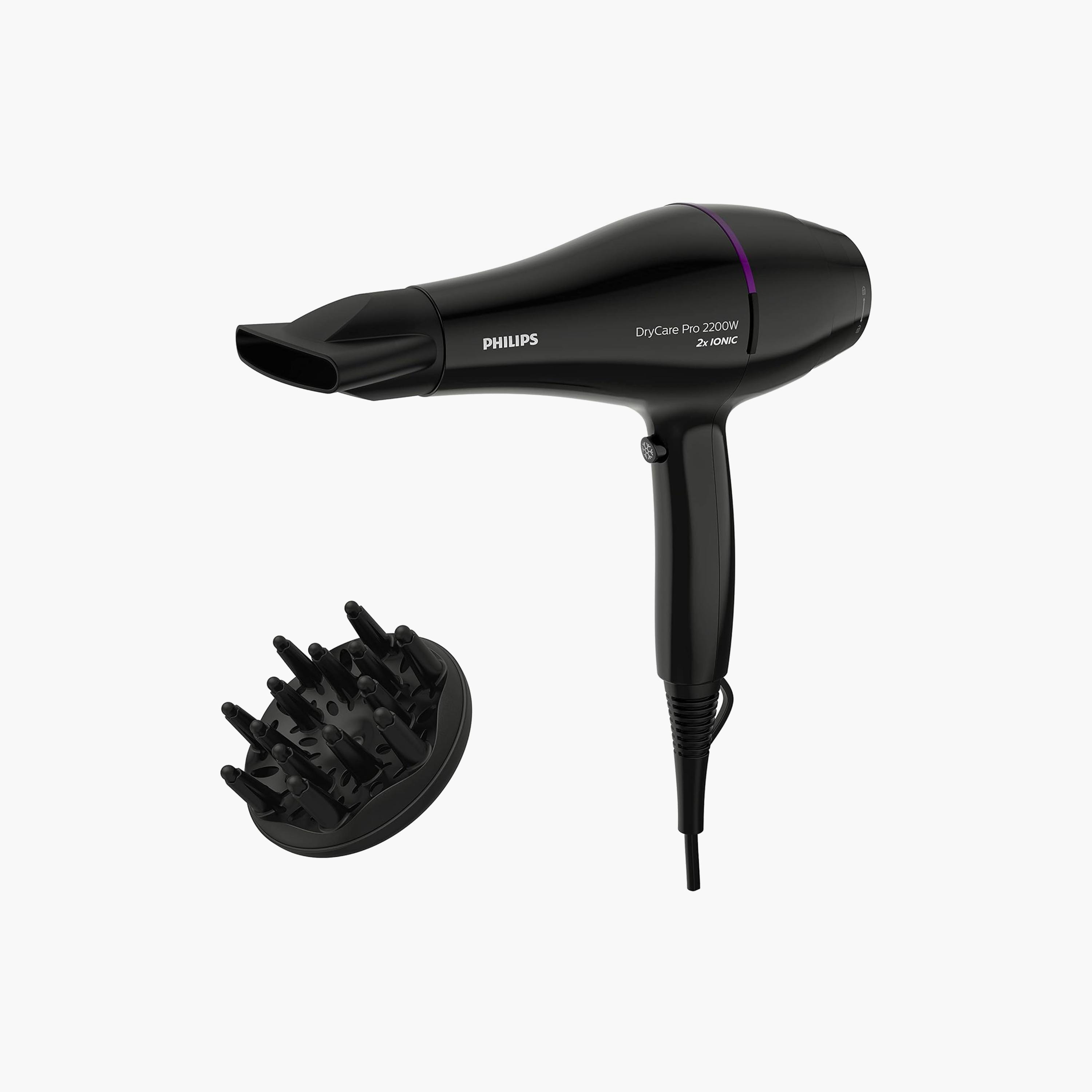 Philips Hair Dryer Bhd274 Black-beautyandpersonalcare-appliances-hairstylingtools-hairdryers-image-1