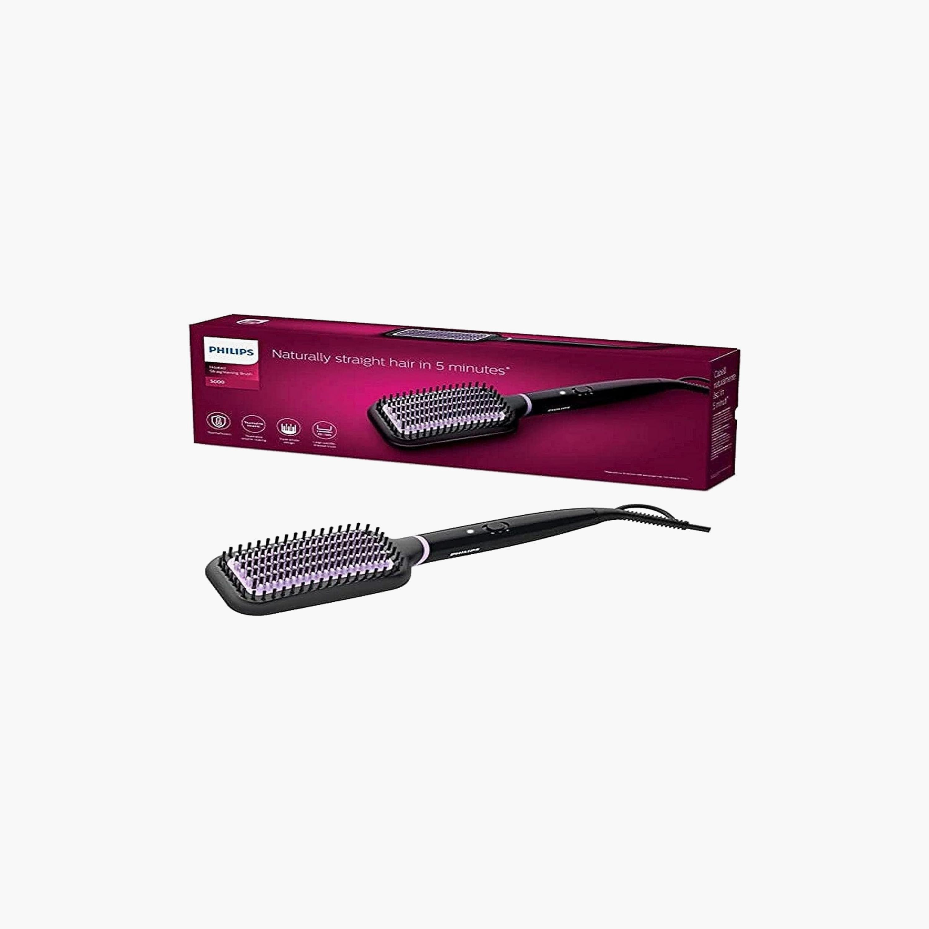 فرشاة تمليس الشعر من فيليبس Bhh880 بلون أسود-beautyandpersonalcare-appliances-hairstylingtools-curlingandstyler-image-1