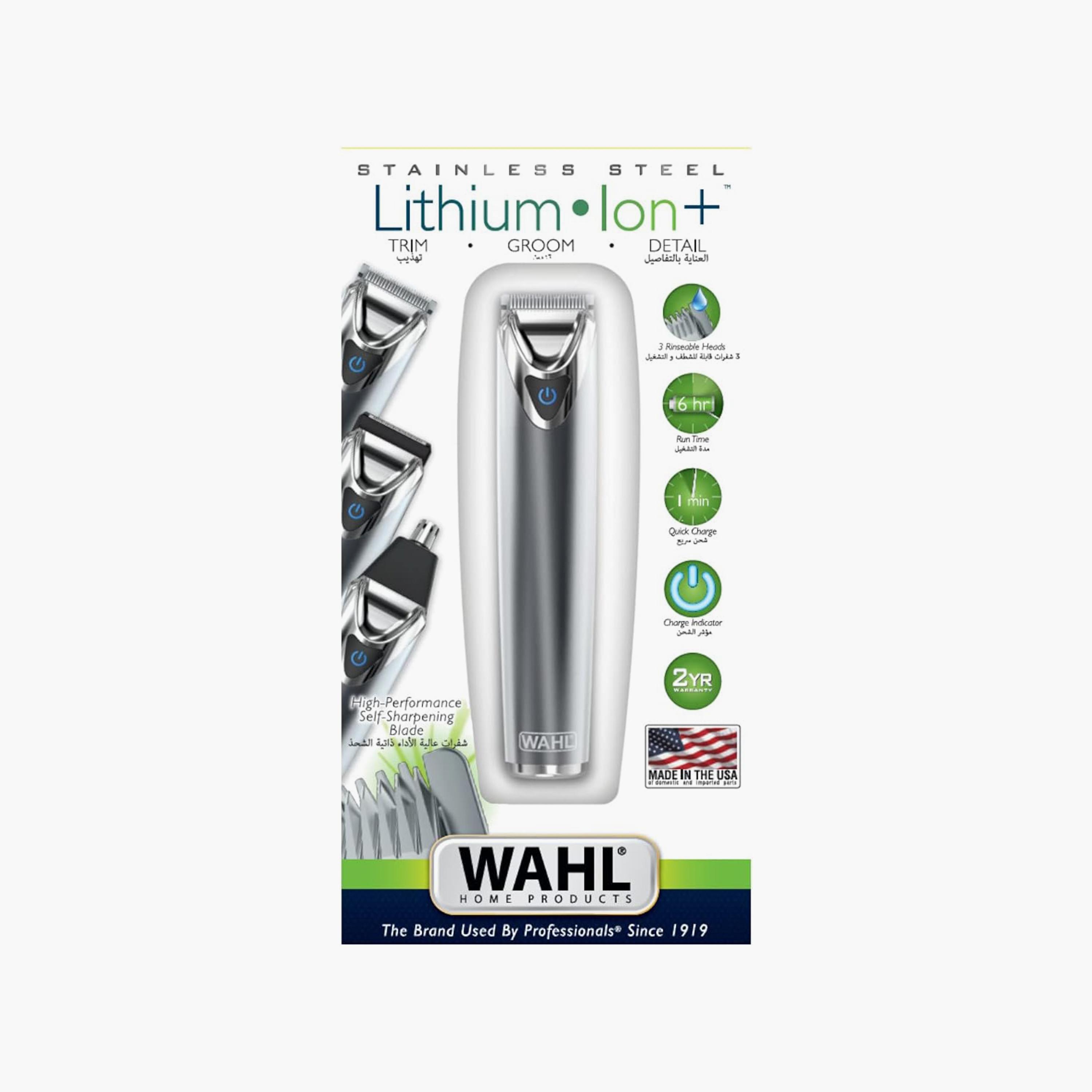 Wahl Trimmer 9818-727 Stainless Steel-beautyandpersonalcare-mens-shaving-image-3