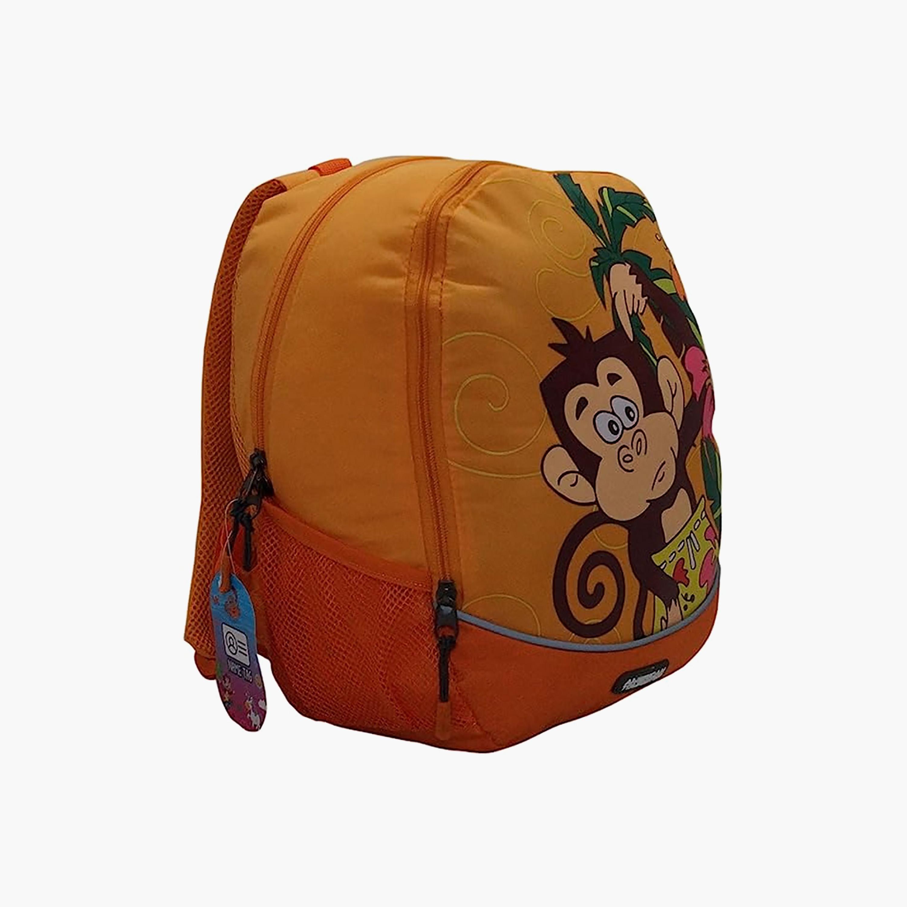 شنطة ظهر كلاسيك من امريكان توريستر بلون أصفر ذات شعار طفل مطبوعة-school-bagsandbackpacks-backpacks-image-2