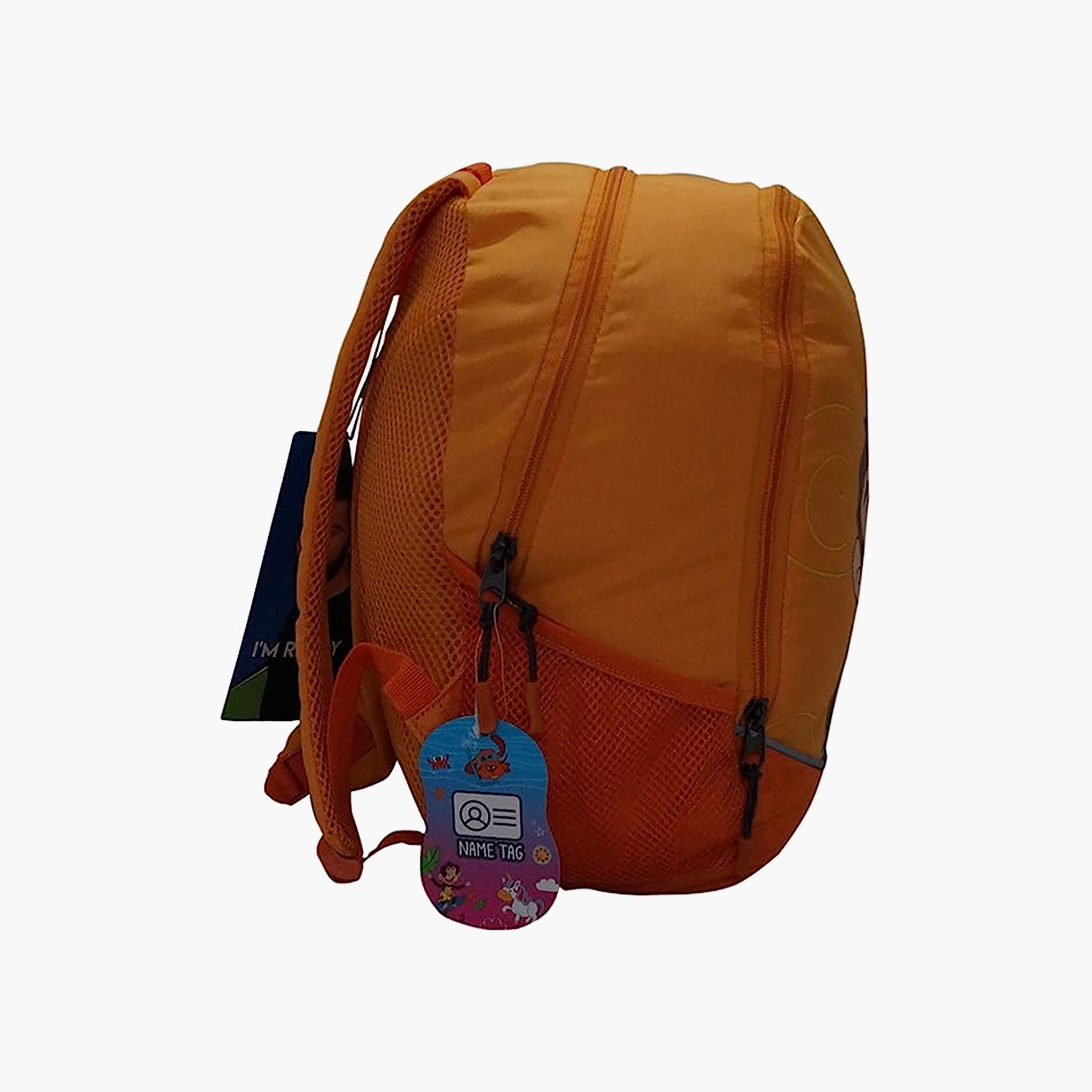 شنطة ظهر كلاسيك من امريكان توريستر بلون أصفر ذات شعار طفل مطبوعة-school-bagsandbackpacks-backpacks-image-4