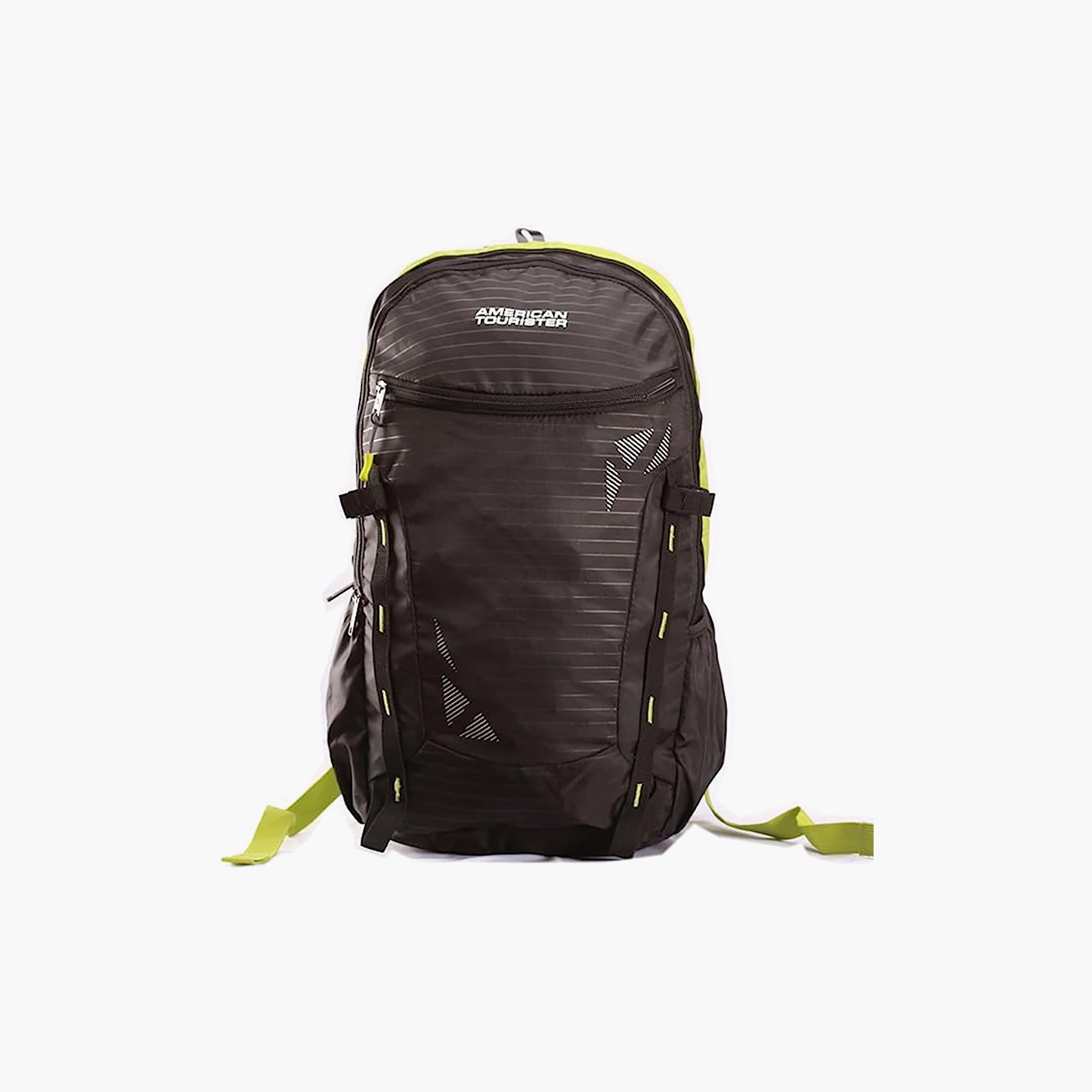 Buy Men s American Tourister 45 L 23 Inch Tourister Mambo Striped Casual Backpack Black FC109002 Online Centrepoint KSA