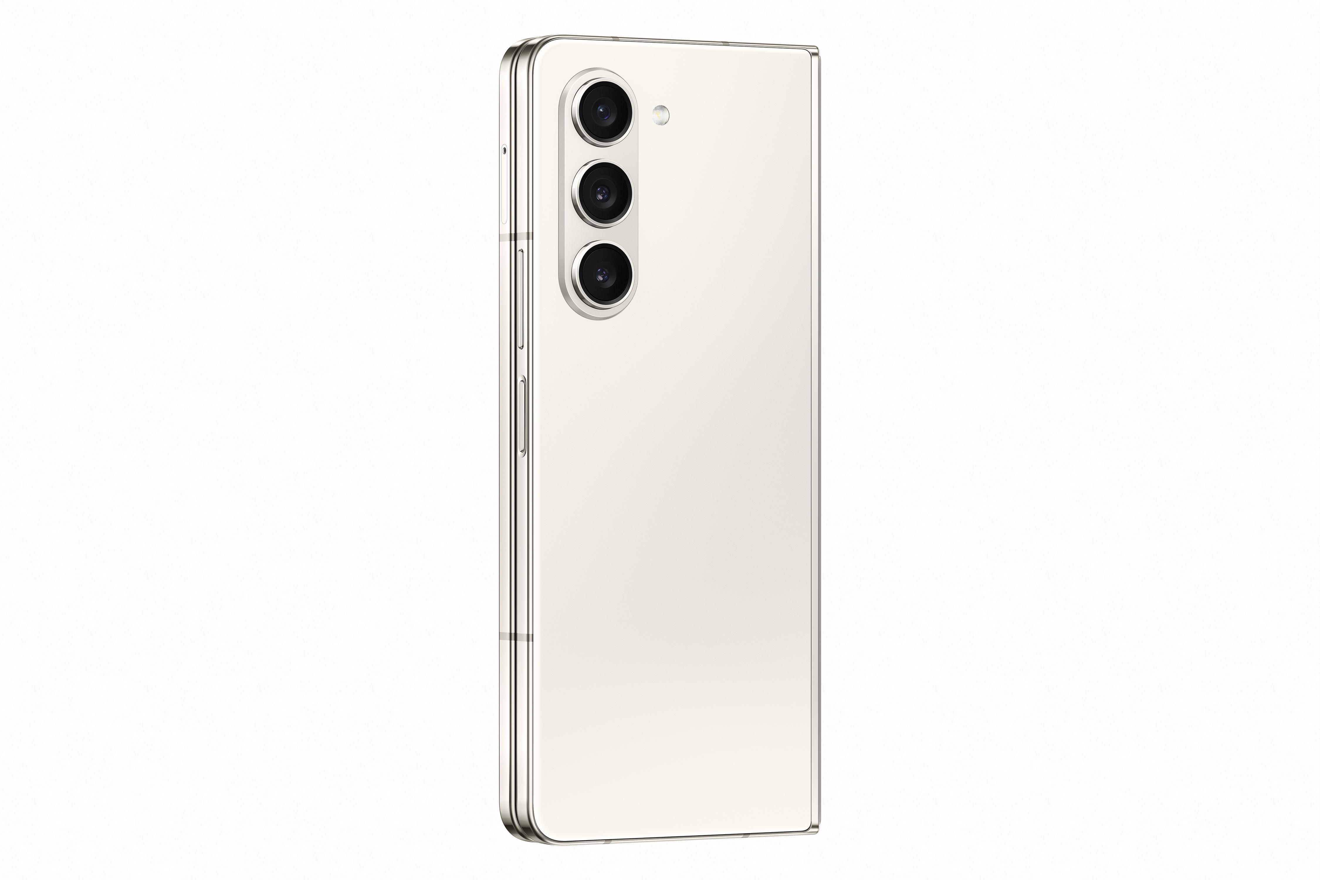 Shop Samsung Galaxy Z Fold5 12GB 256GB Cream 5G UAE Version