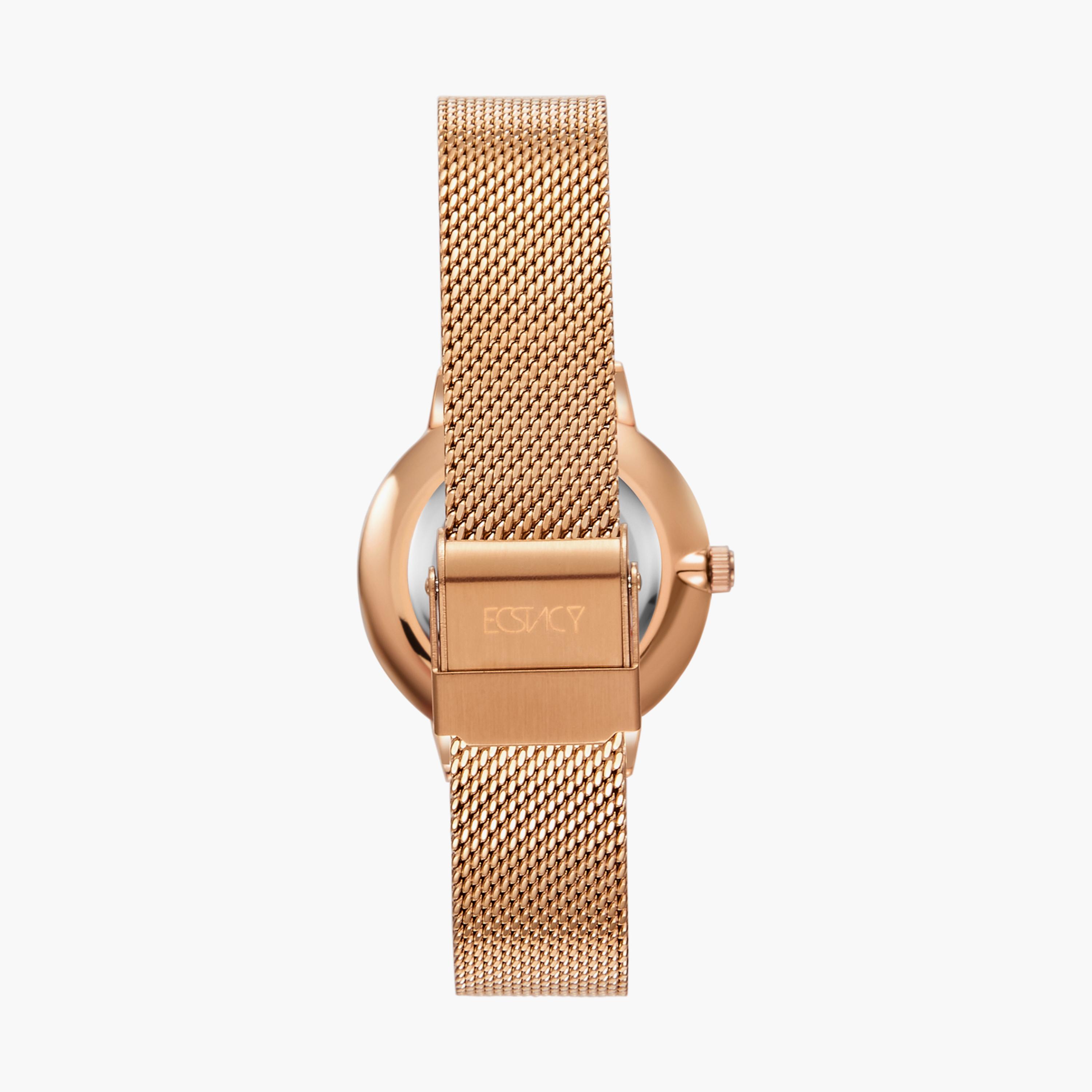 Ecstacy Rose Gold Analog Stainless Steel Strap Watch | E23502-RMKK-women-watchesandjewellery-watches-image-3