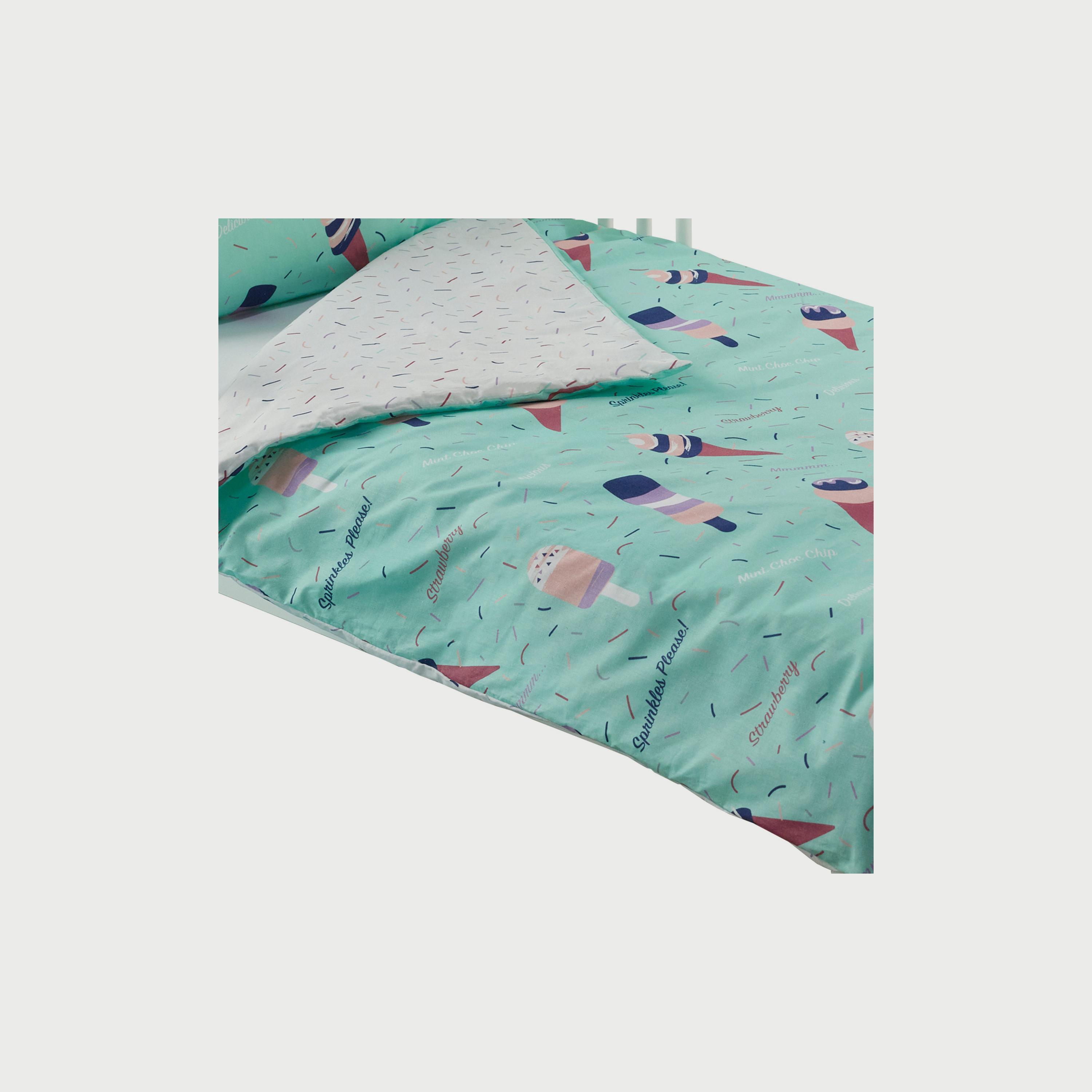 Kinder Valley 3-Piece I Scream for Ice Cream Printed Bedding Set-baby-nursery-babybedding-image-2