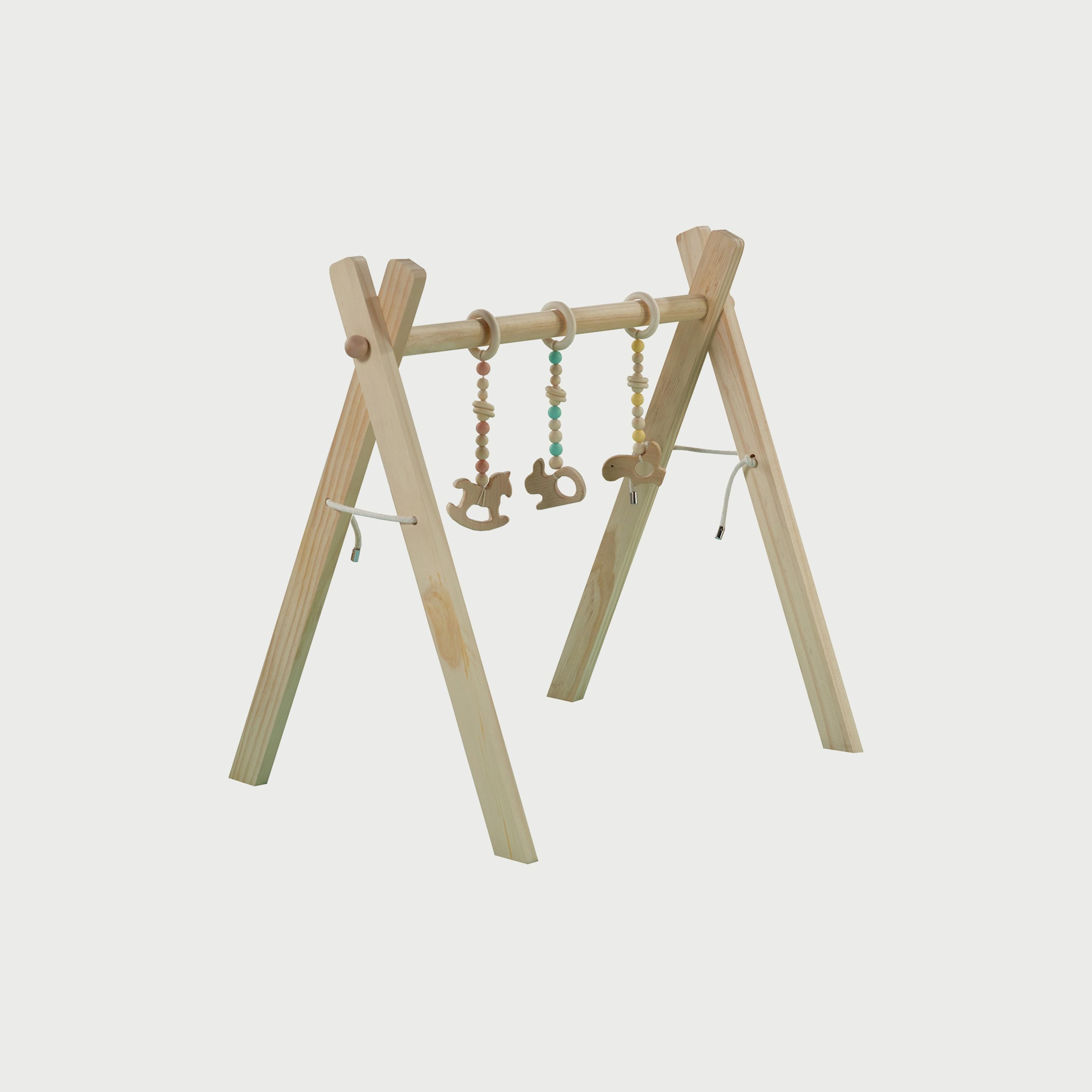 Kinder Valley Wooden Playgym-baby-infantactivity-playgyms-image-1