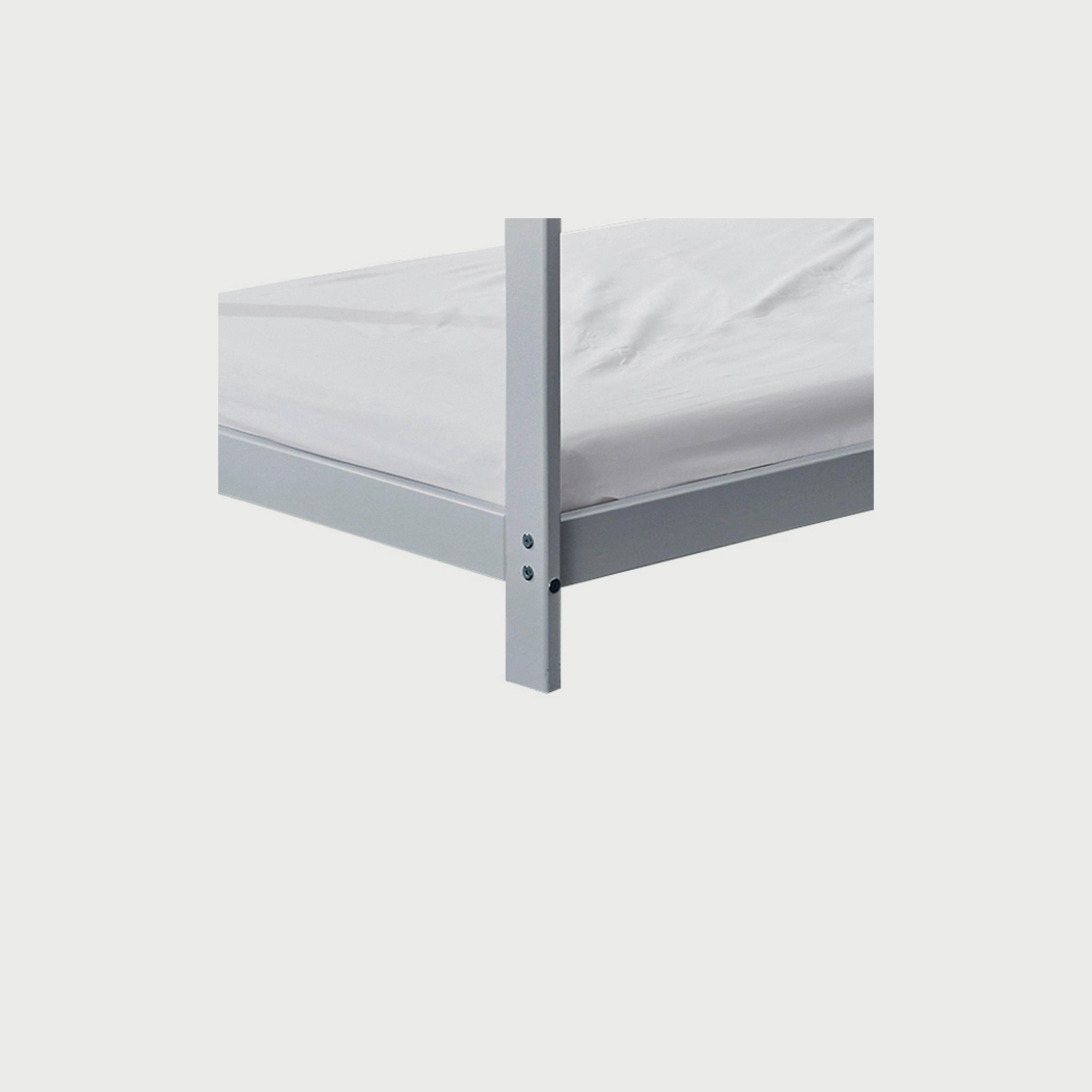 Kinder Valley Harper Toddler House Bed with Pocket Sprung Mattress, Grey-baby-nursery-toddlerbedding-image-3