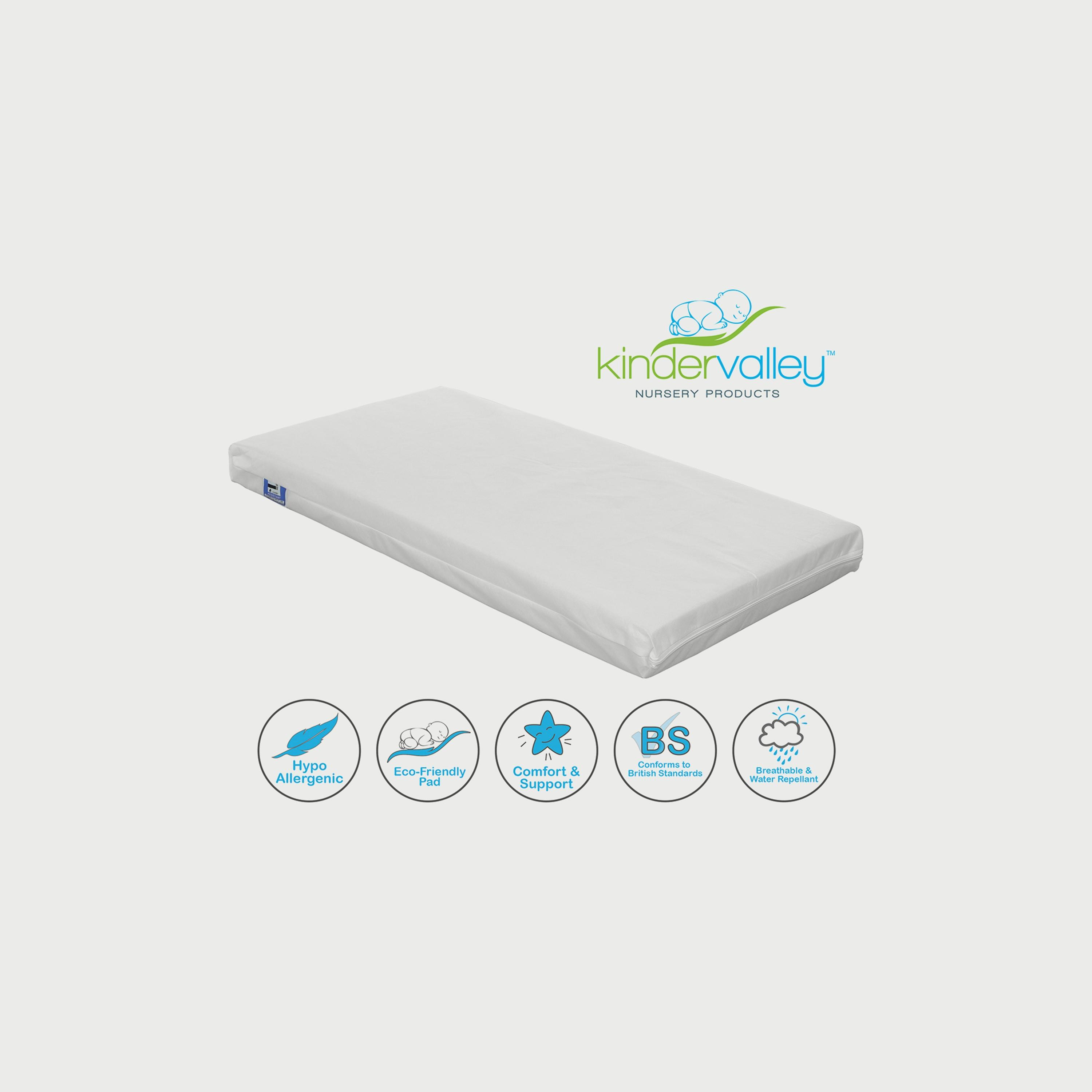 Kinder Valley Sydney Cotbed with Kinder Flow Mattress-baby-nursery-toddlerbedding-image-4