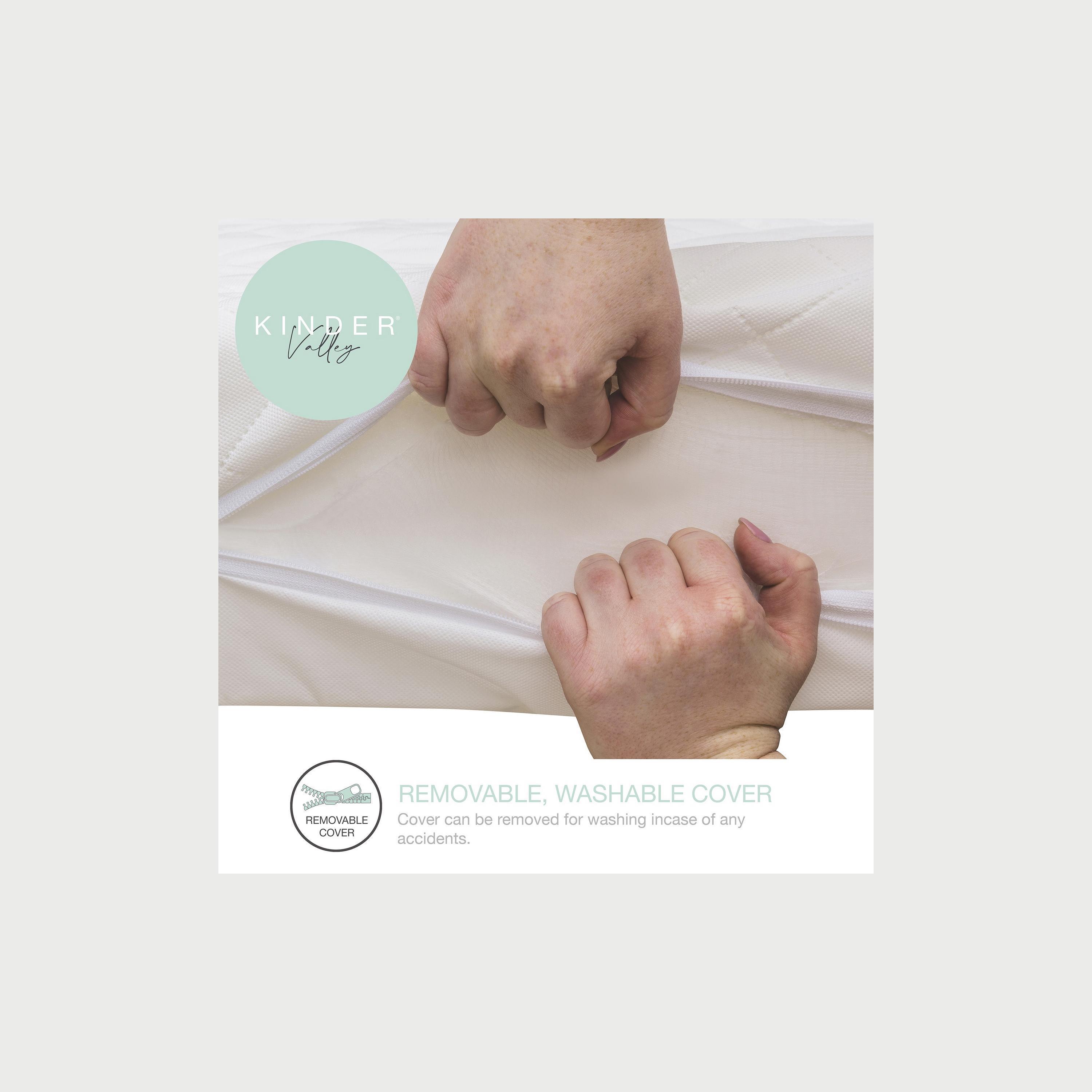 Kinder Valley Sydney Cotbed with Spring Mattress-baby-nursery-toddlerbedding-image-5