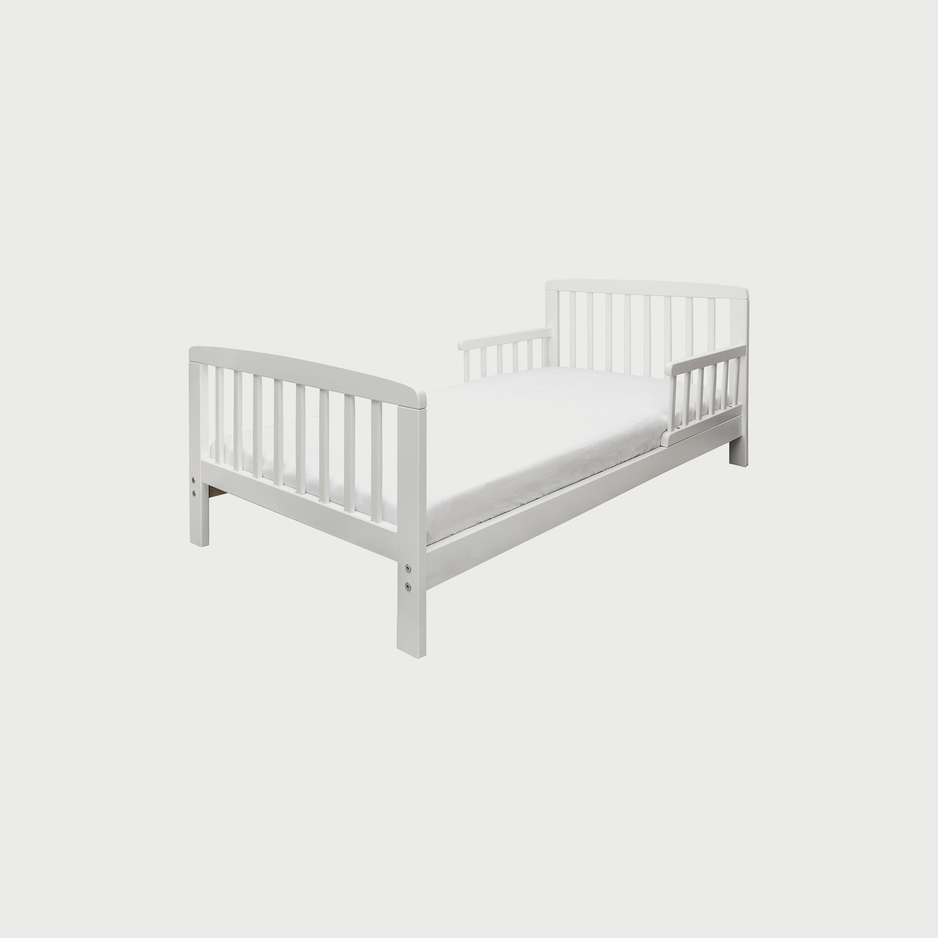 Kinder Valley 7-Piece Thomas and Friends Sydney Toddler Bed Bundle with Kinder Flow mattress, White-baby-nursery-toddlerbedding-image-1