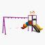MYTS Kids' Cute Outdoor Activity Play Centre with Slides and 3 Swings-InfluencerCodes_Ramadan26_All_20012026-image-2