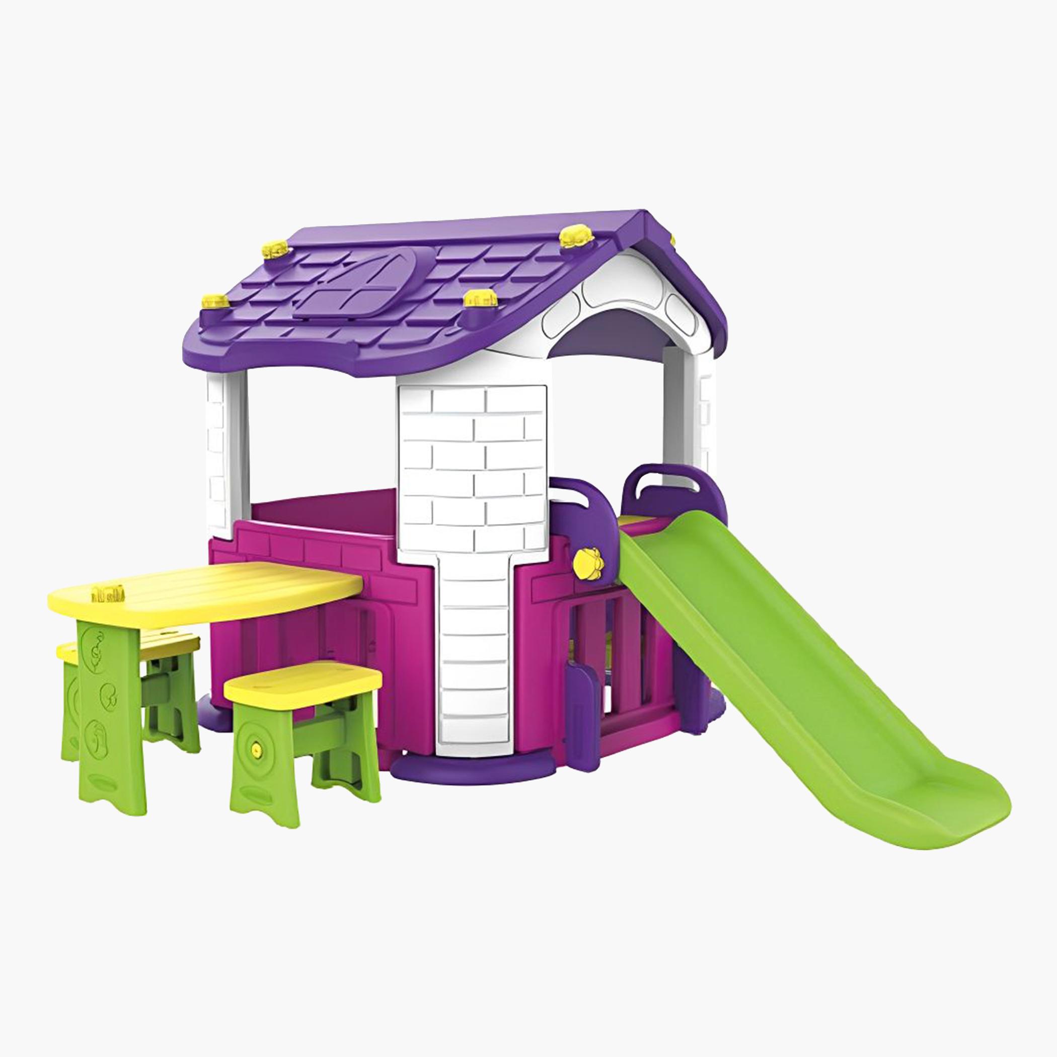 MYTS Kids' Indoor All-in-1 Playhouse with Activity Area and Accessories