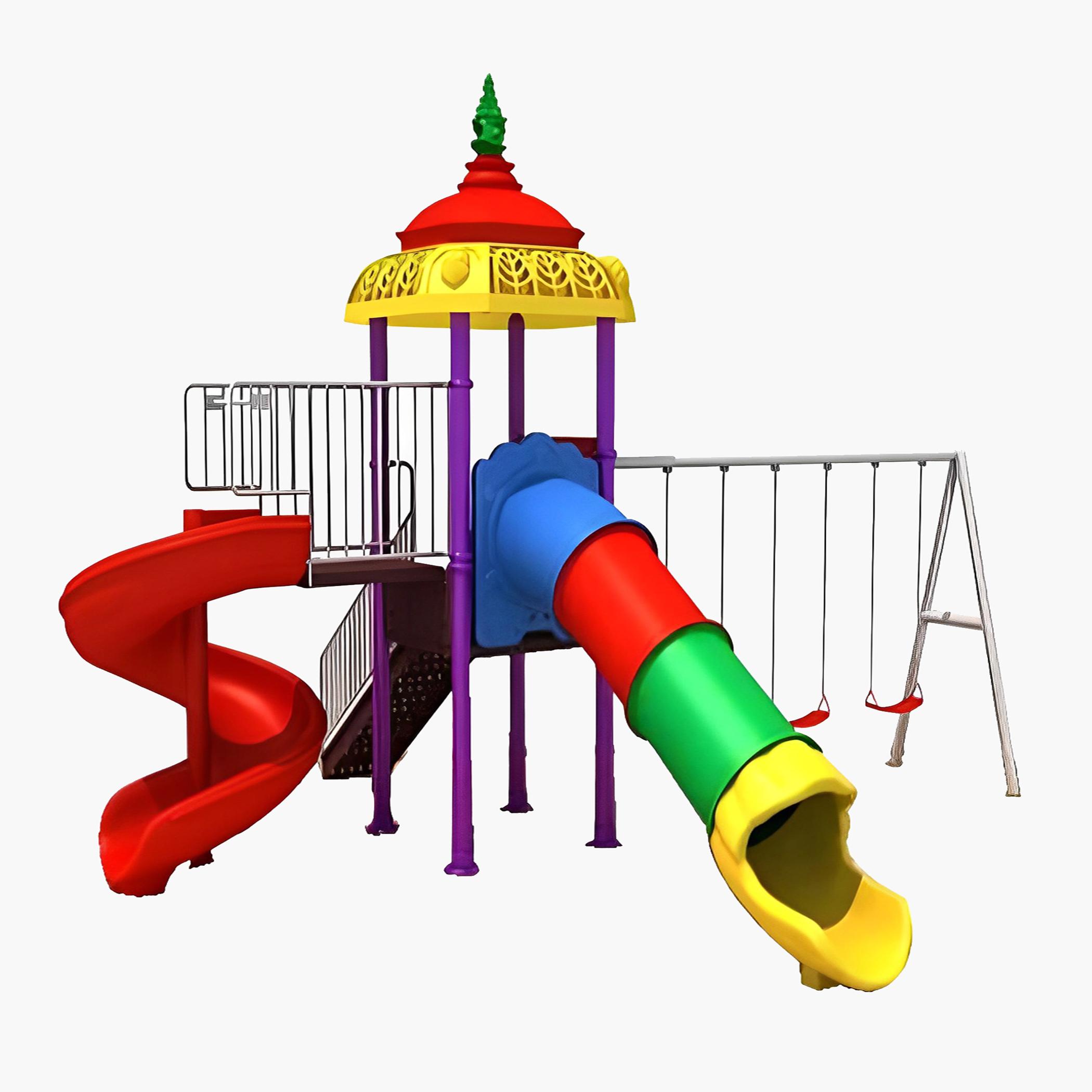 MYTS Kids' Mega Adventure Wave Playset with Slide