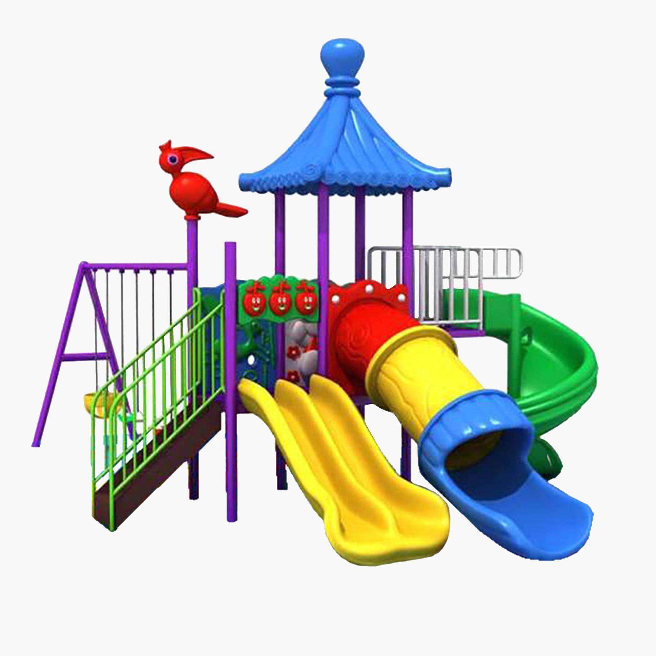 MYTS Mega Pino Wavy Slide and Swings