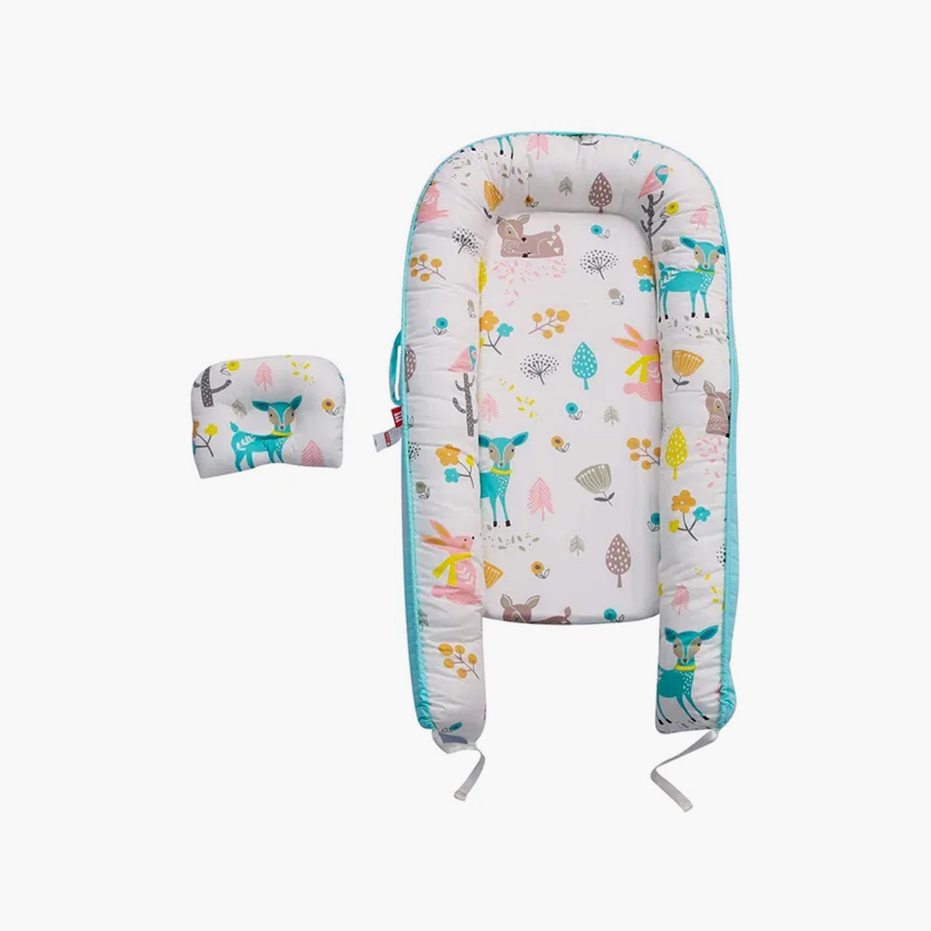 سرير للرضع محمول من ستار بيبيز, أزرق-baby-nursery-babybedding-image-2