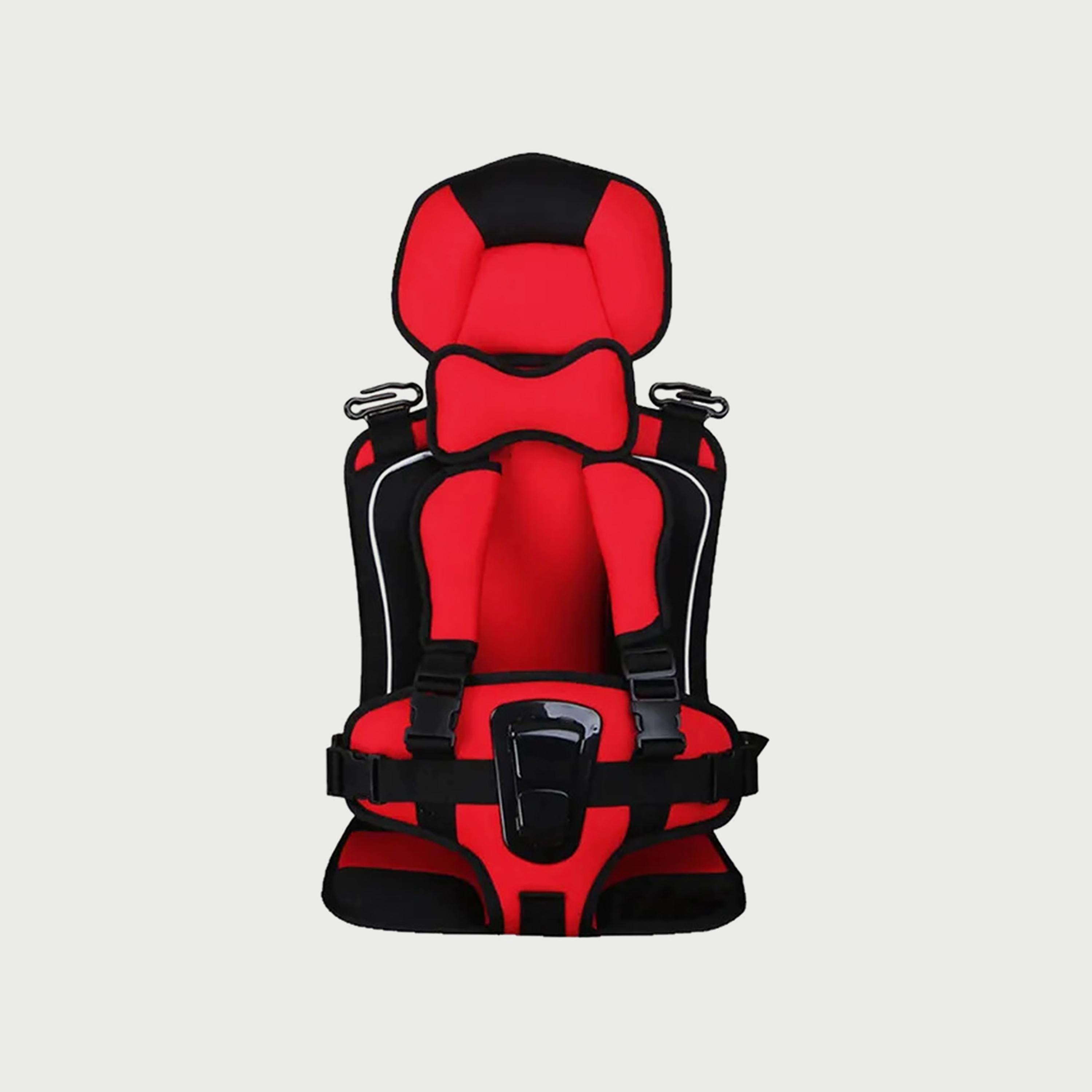 Red booster sale seat