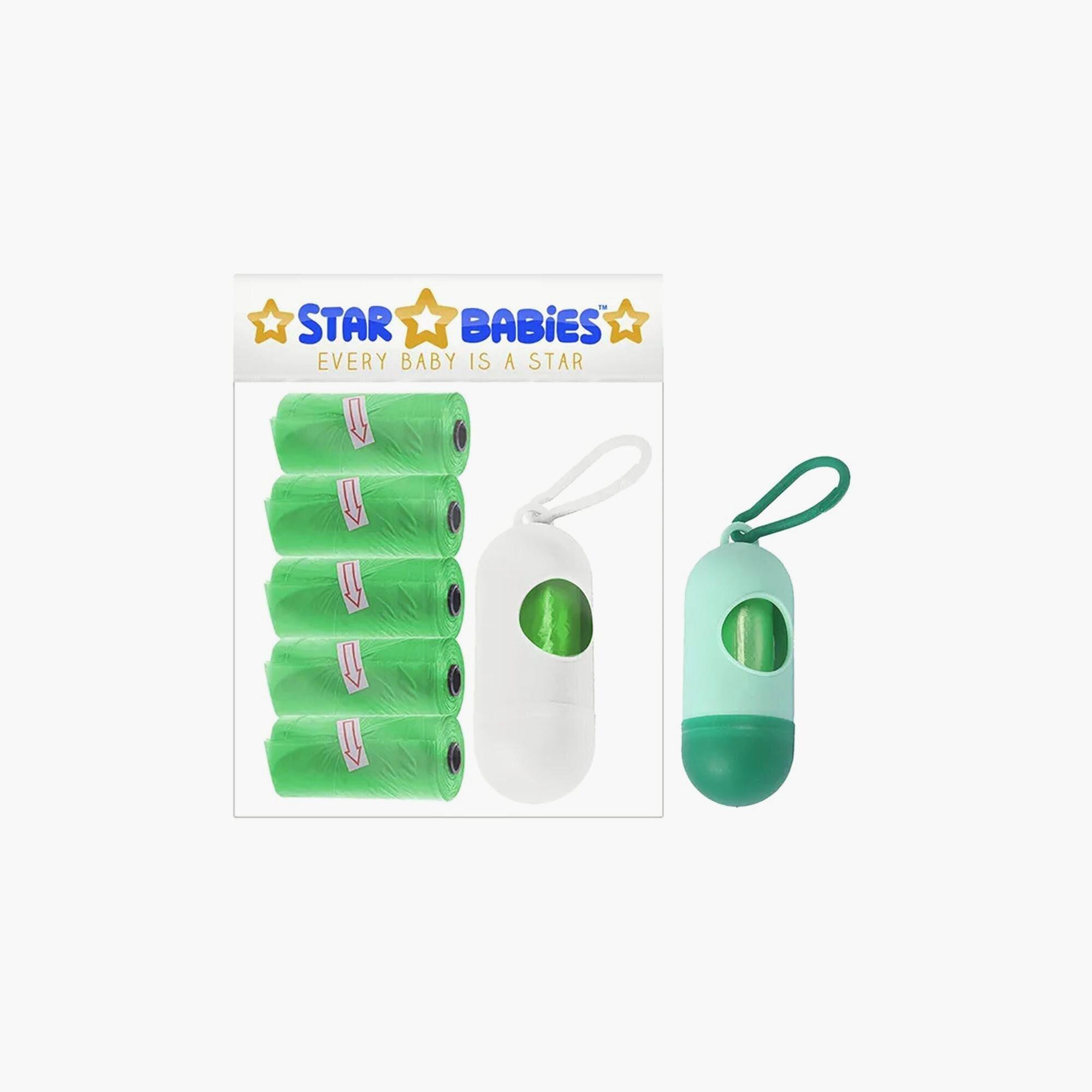 مجموعة من 5 أكياس معطرة من ستار بيبيز مع موزع, متنوع-baby-diapering-binsandrefills-image-2