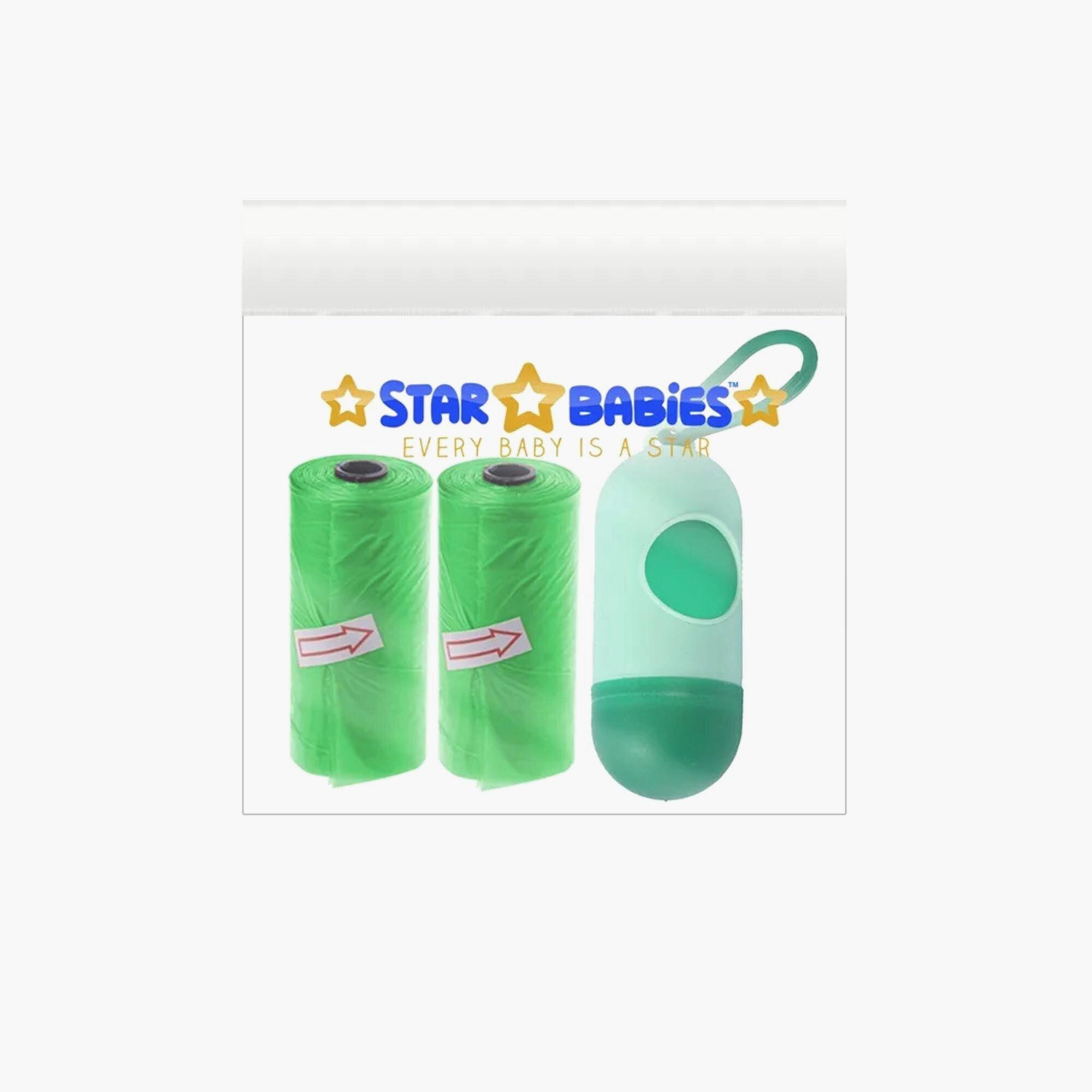 Star Babies Pack of 2 Scented Bags with Dispenser-baby-diapering-binsandrefills-image-4