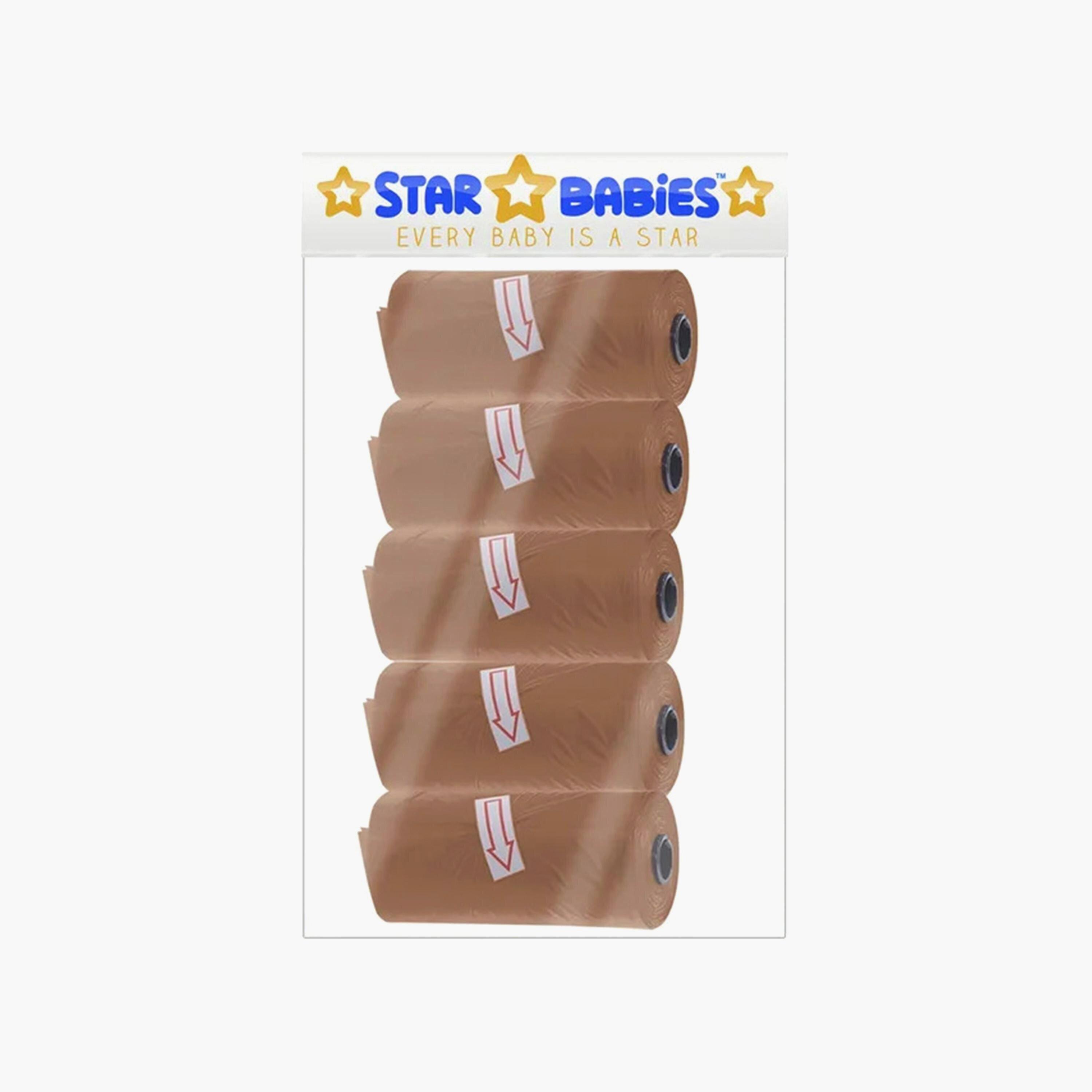 Star Babies Pack of 5 Disposable Scented Bags-baby-diapering-binsandrefills-image-2