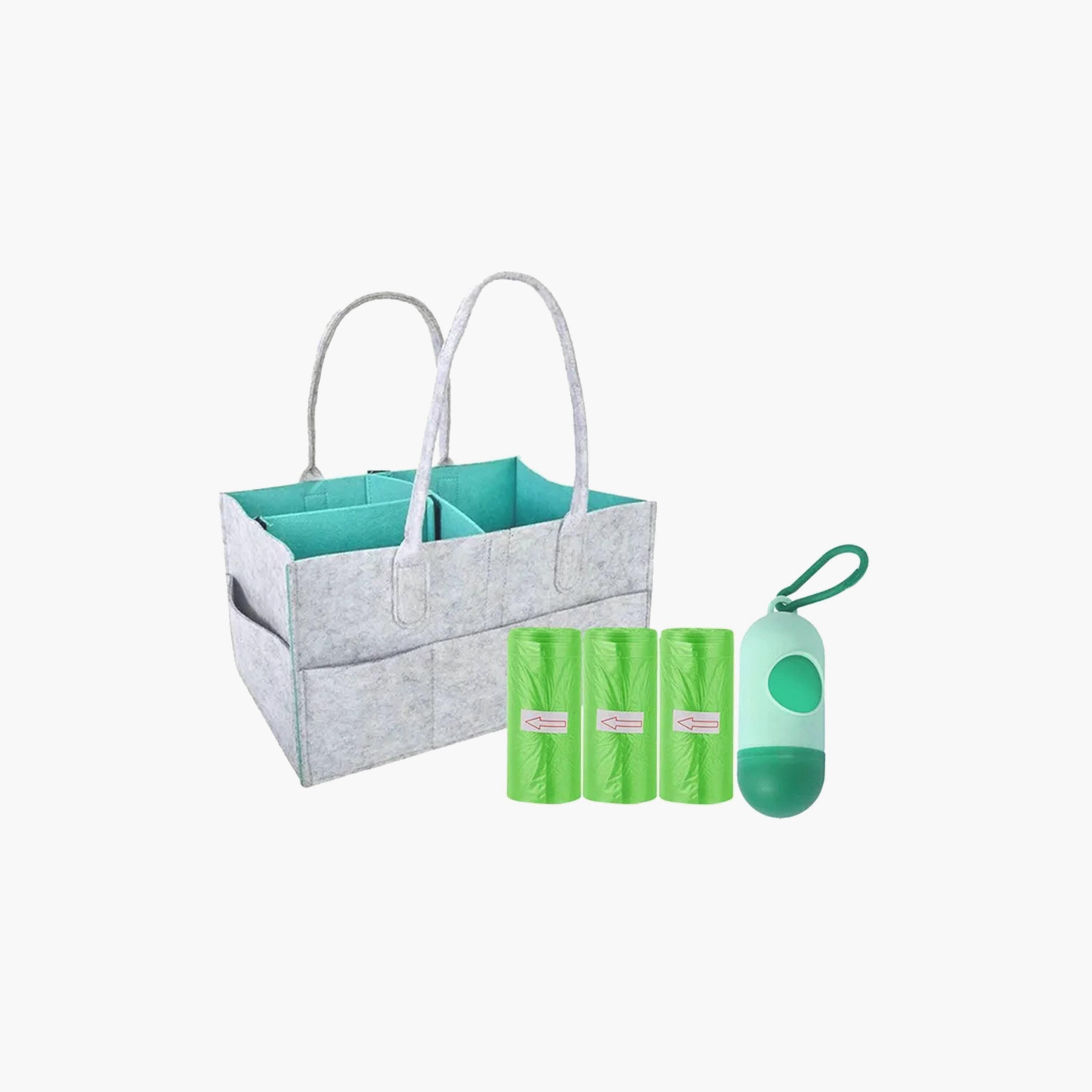 Star Babies Diaper Caddy with Scented Bag and Dispenser - Buy 1 Get Free-baby-gear-diaperbags-image-1