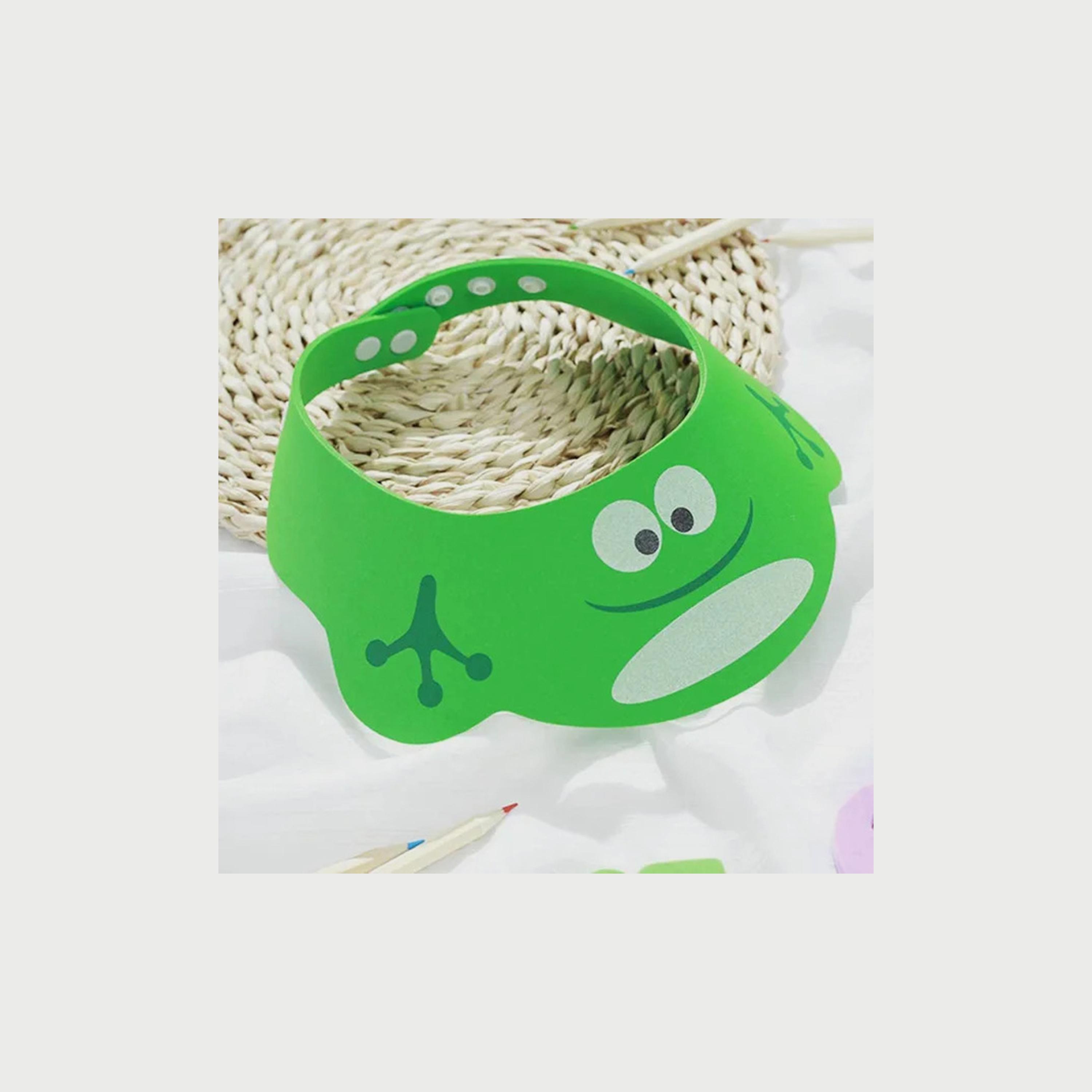 Star Babies 2-Piece Shower Cap, Green/Yellow-baby-bathandcare-bathtubs-image-3