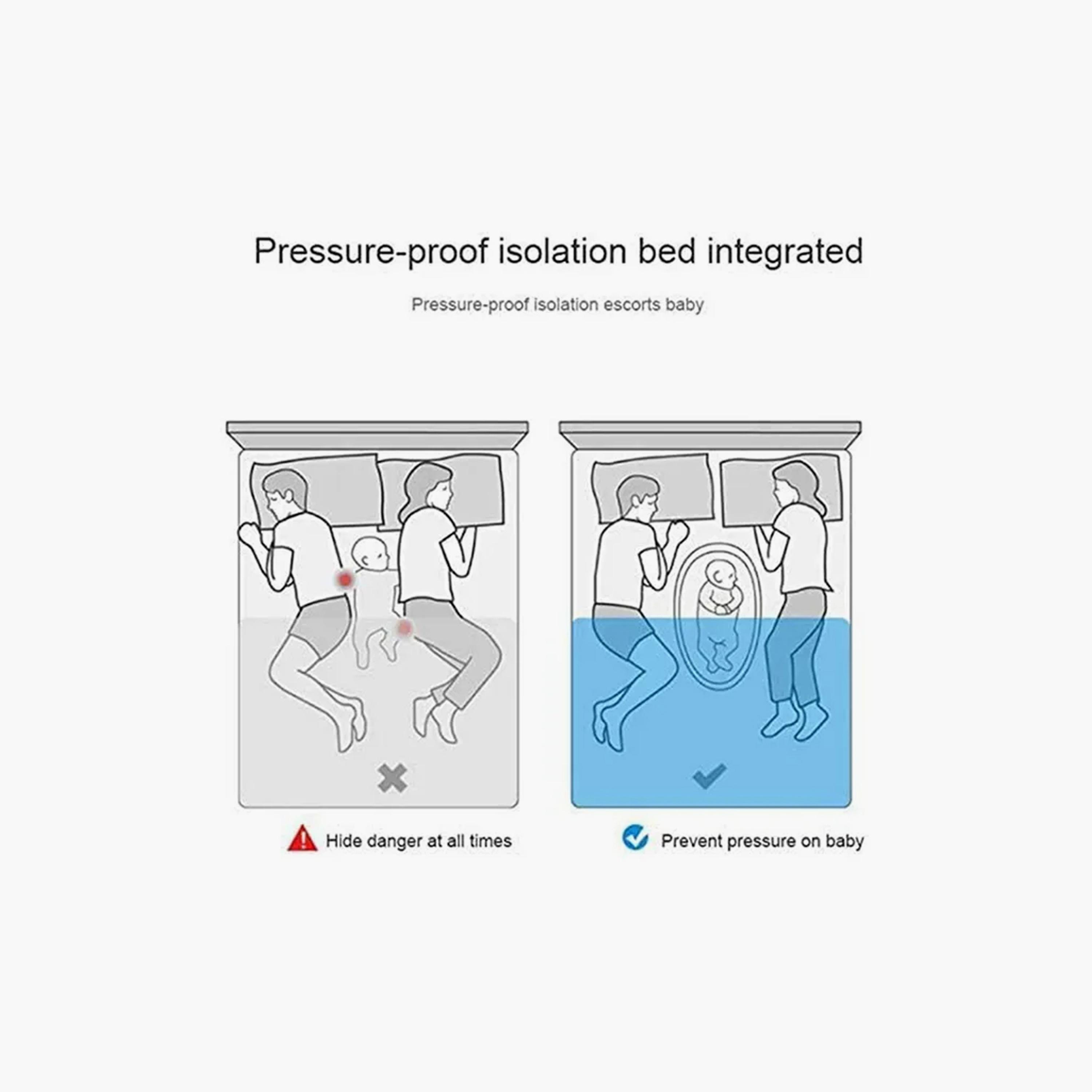 Star Babies Portable Sleeping Pod, Blue-baby-nursery-babybedding-image-4