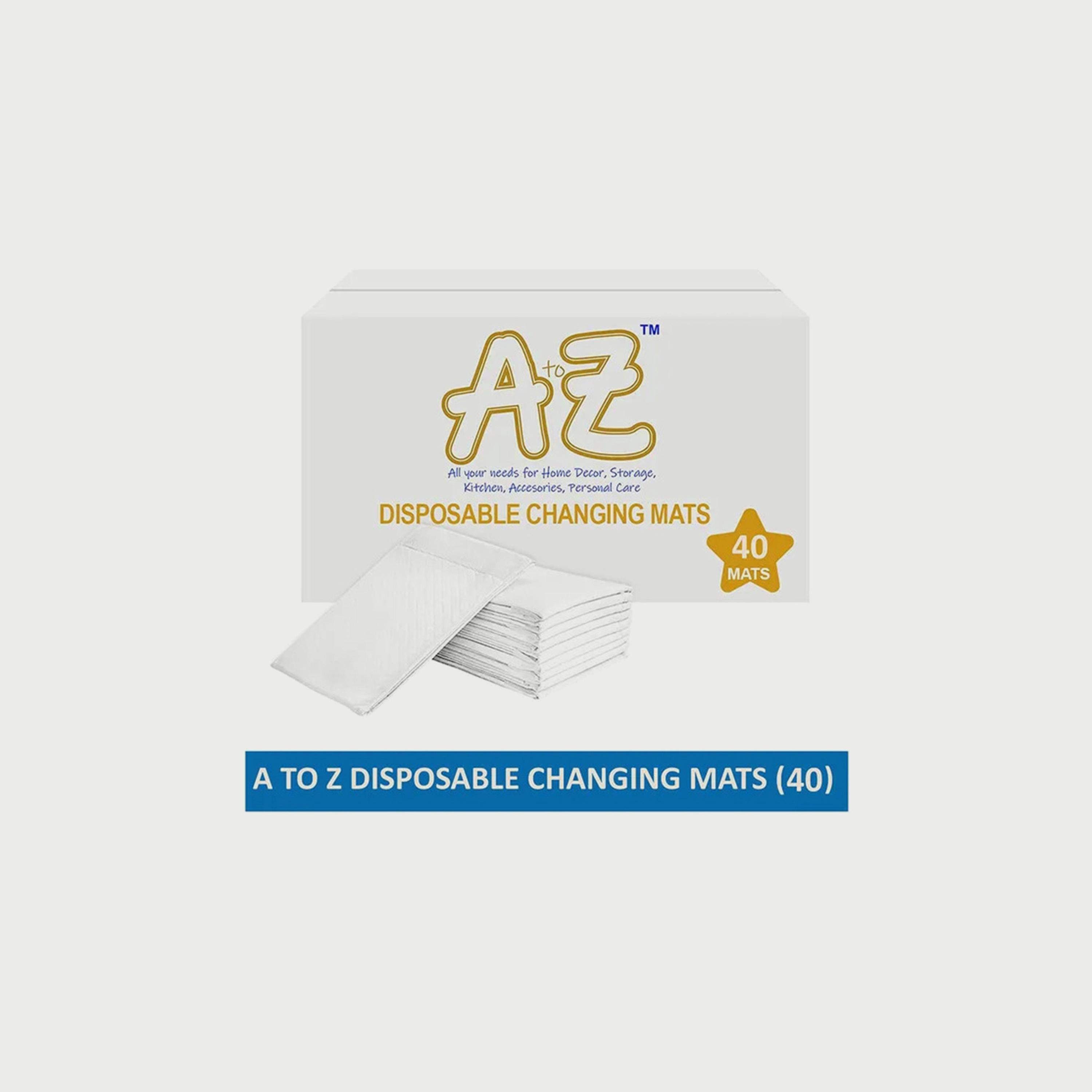 Star Babies 40-Piece A to Z Disposable Changing Mats - 45 x 60 cm-baby-diapering-changingmats-image-2