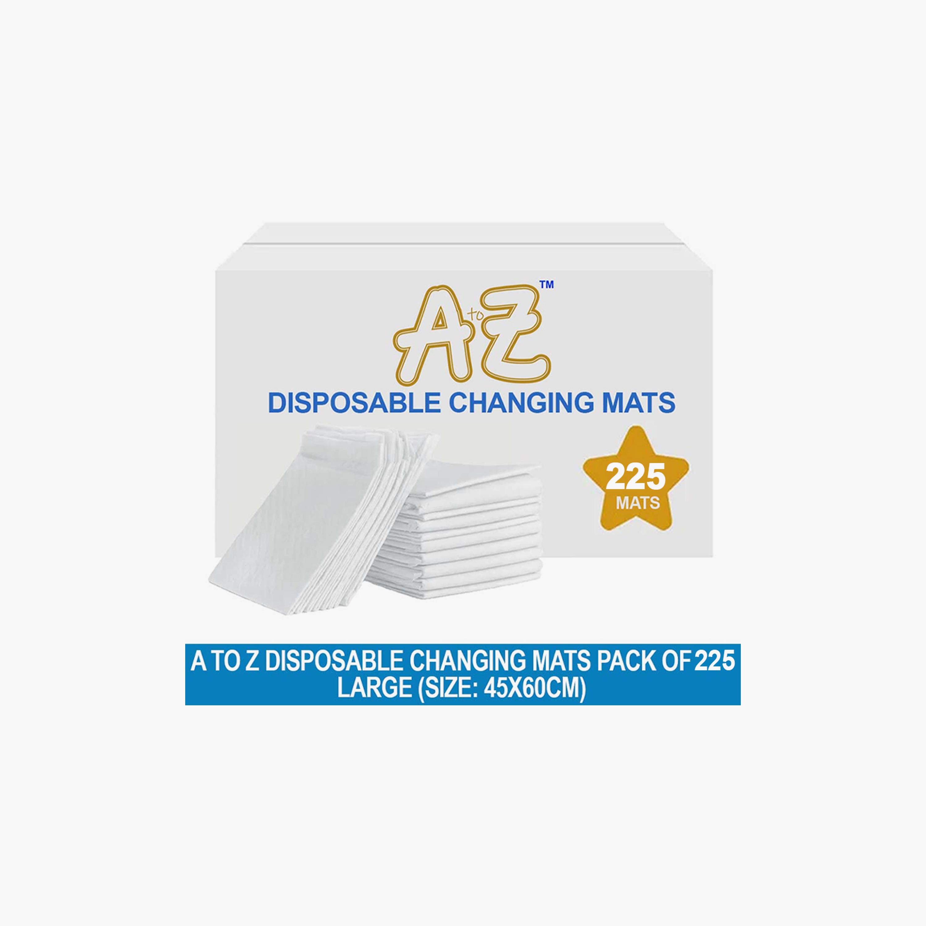 Star Babies 250-Piece Disposable Changing Mats - 45 x 60 cm-baby-diapering-changingmats-image-3