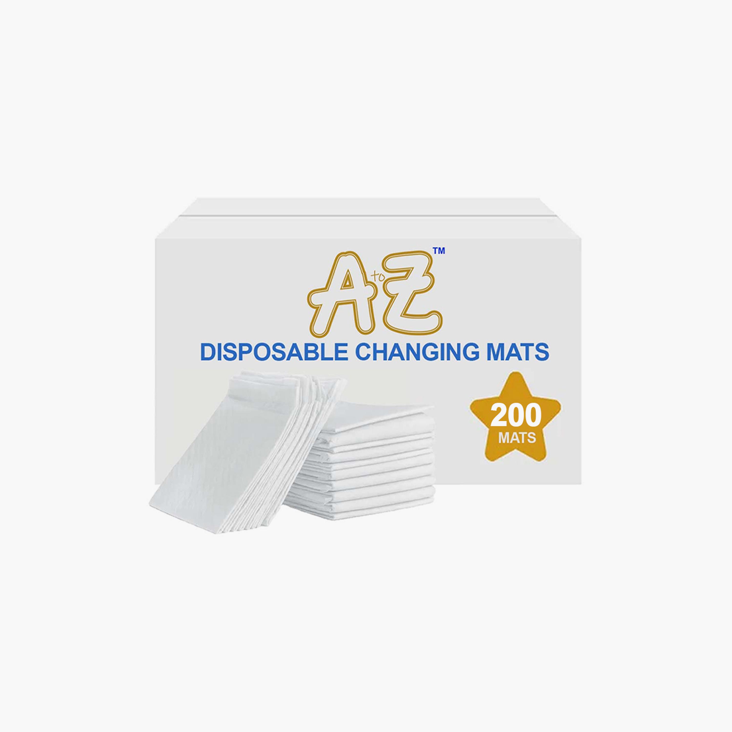 Star Babies 200-Piece Disposable Changing Mats - 45 x 60 cm-baby-diapering-changingmats-image-2